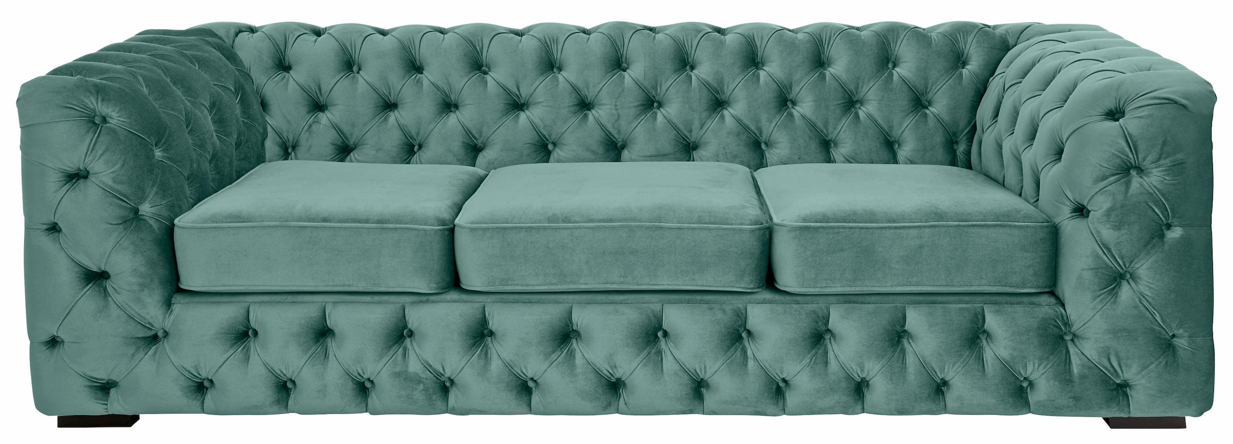 Chesterfield-Sofa »Kalina«, klassische Chesterfield-Knopfheftung, sehr hochwertige...