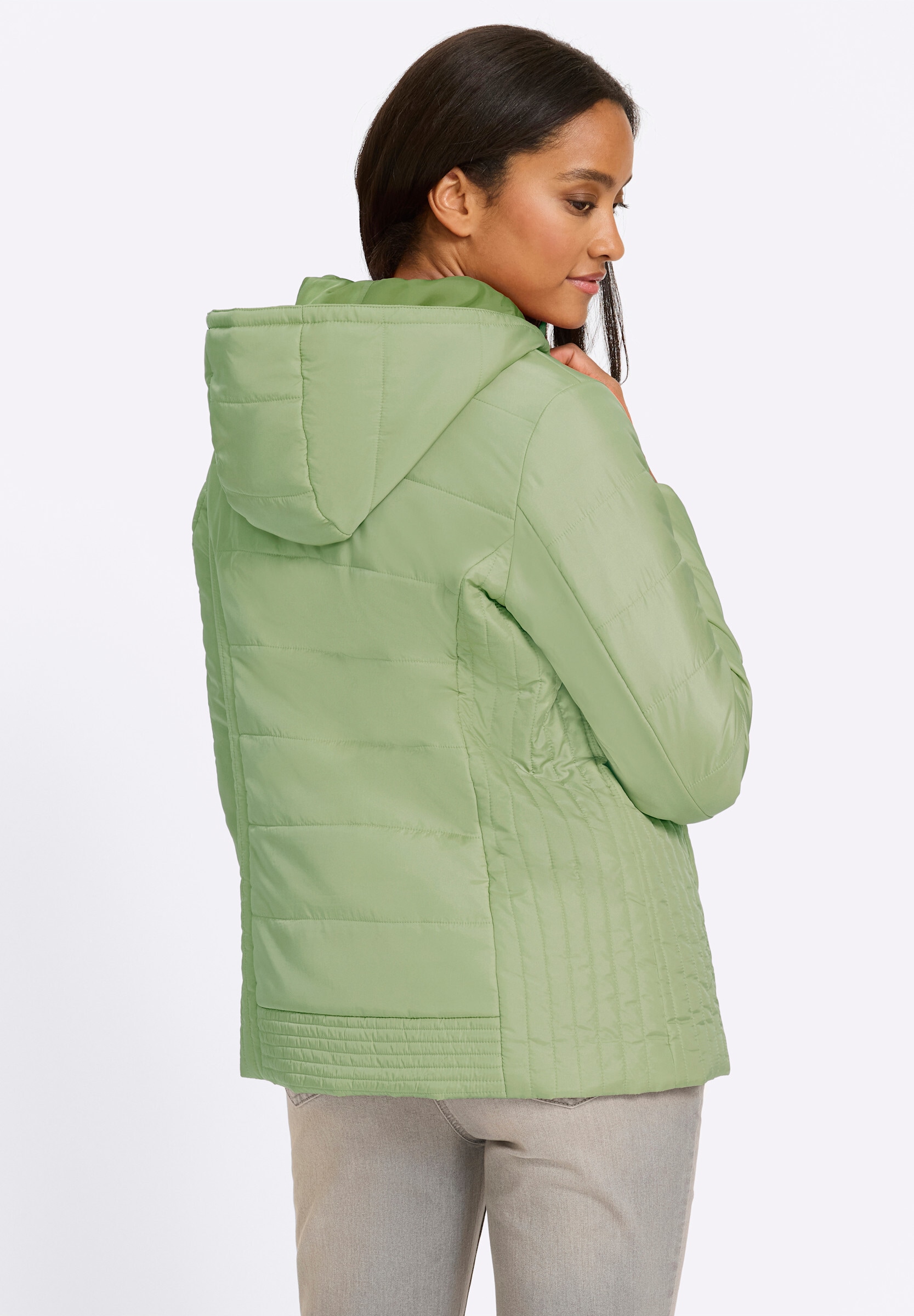 heine Steppjacke »Steppjacke Steppjacke mit Kapuze« mit Kapuze