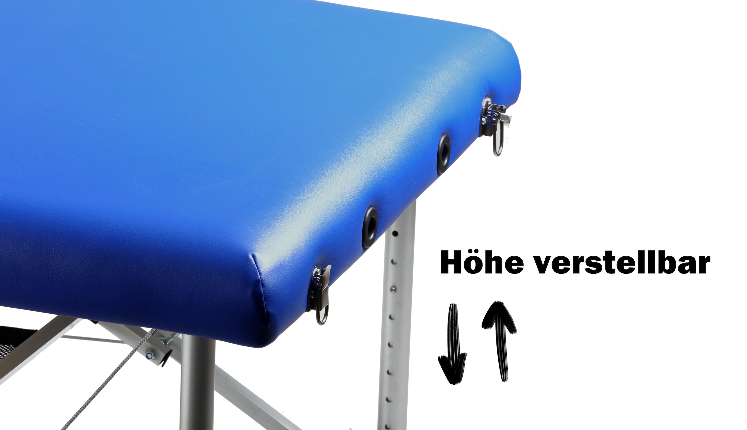 body coach Massageliege, (Set, mit Transporttasche), leichtes ALU-Gestell, einfacher Transport, Tragtrasche mit Rollen