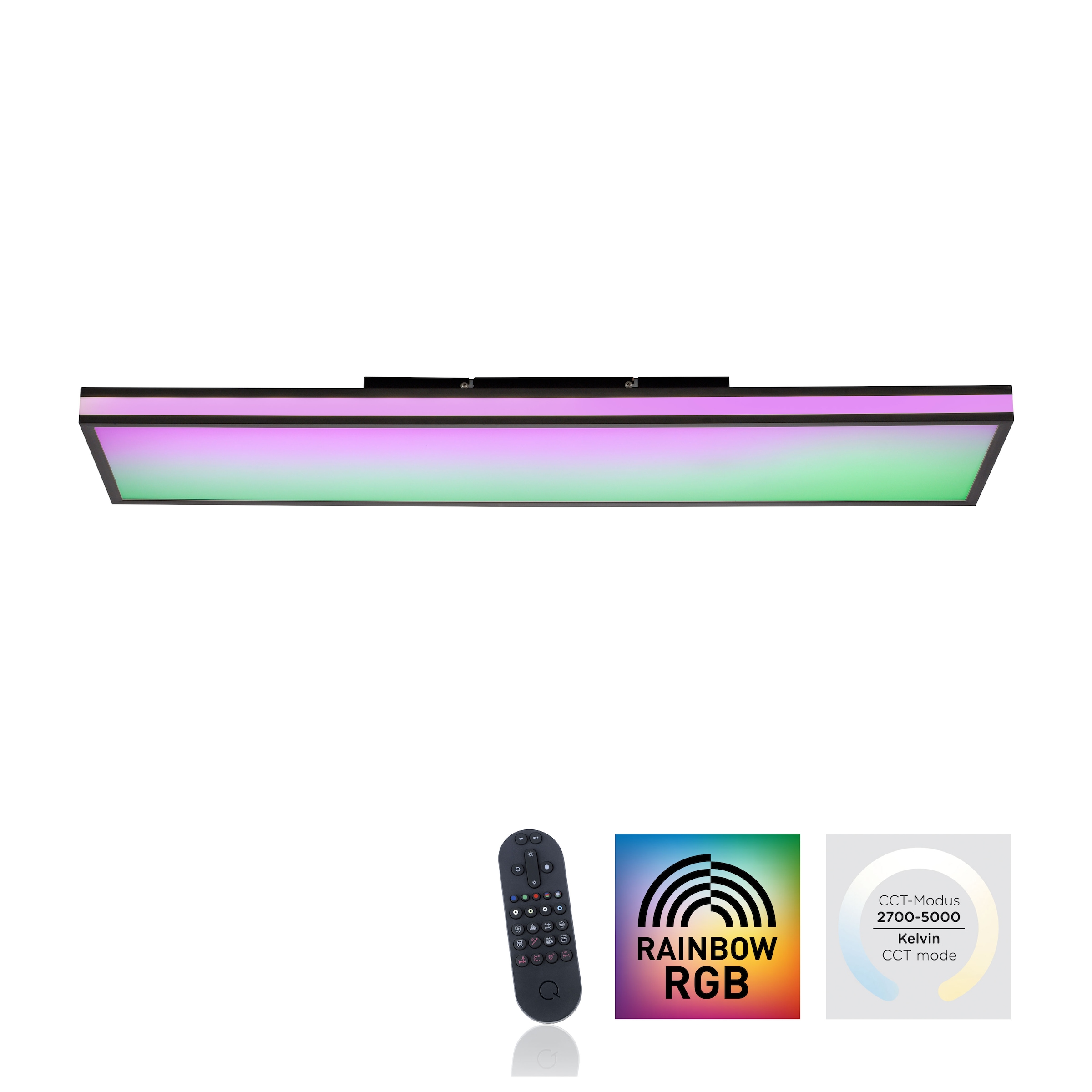 | 3 Jahren mit über Fernbedienung, Direkt XXL online RGB-Rainbow, dimmbar »MARIO«, LED, flammig-flammig, kaufen - 1 Garantie Leuchten Fernbedienung Deckenleuchte CCT über