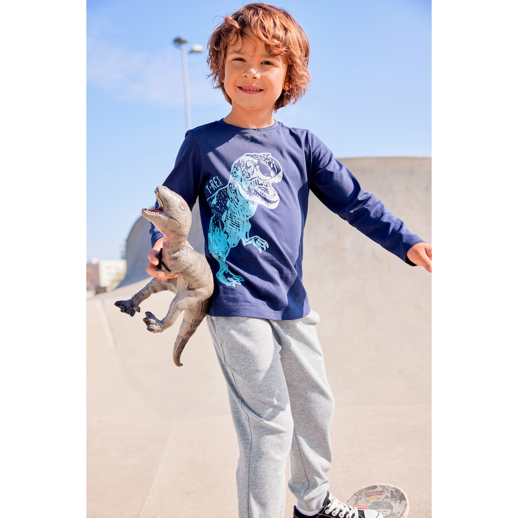 KIDSWORLD Shirt & Hose »Dino«, (Spar-Set, 2 tlg.)