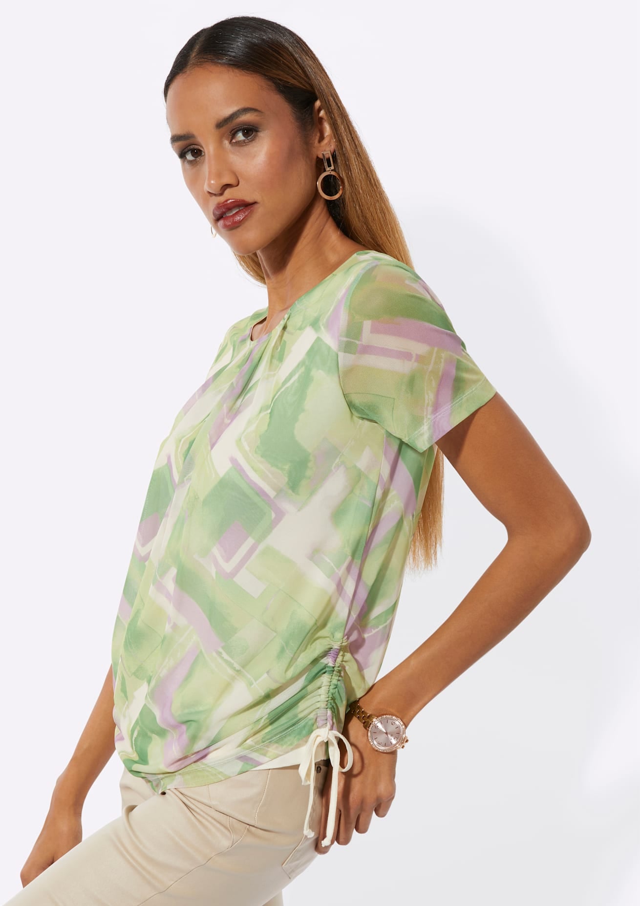 creation L Rundhalsshirt »Shirt« 1 tlg.