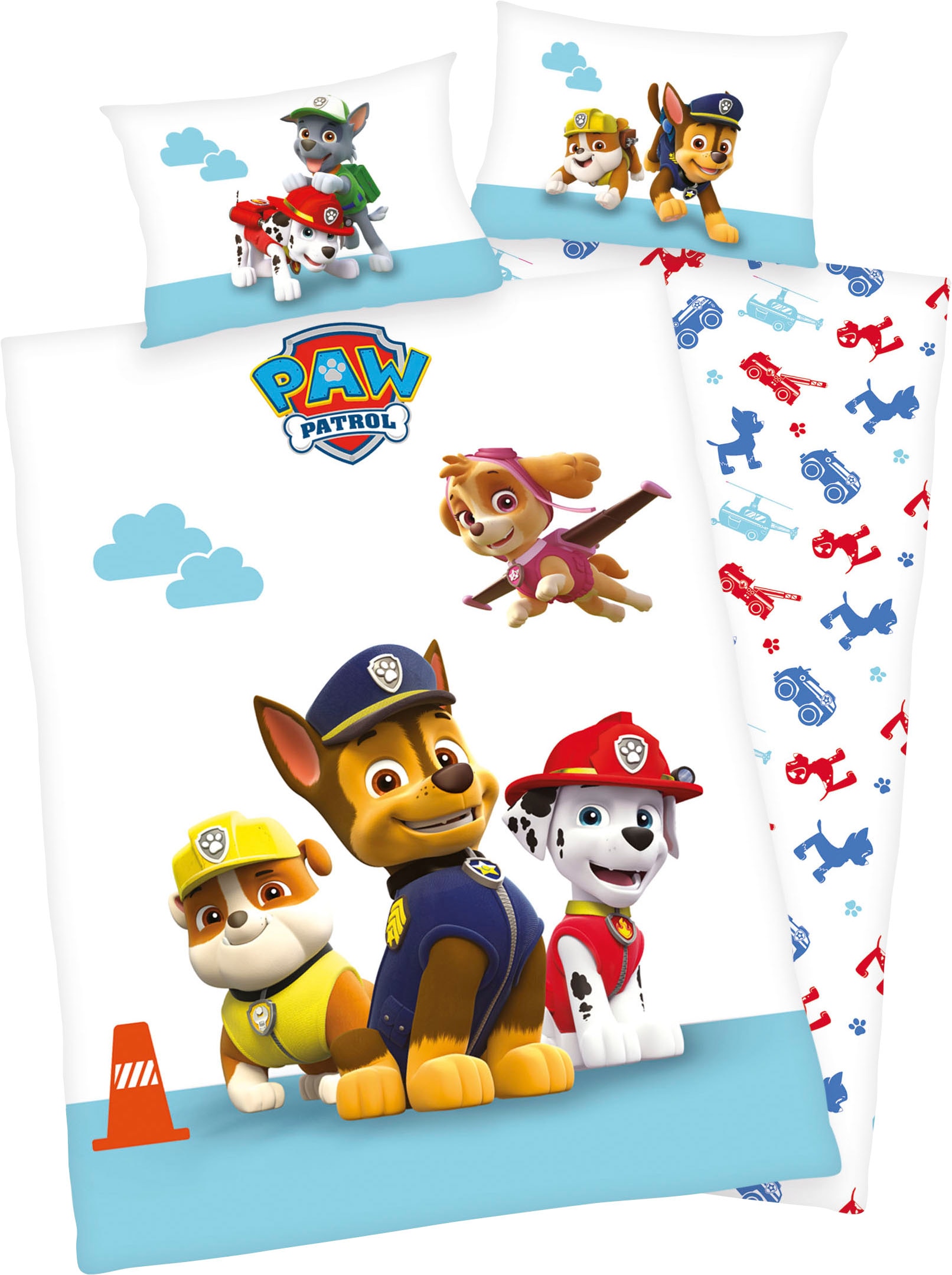 Babybettwäsche »Paw Patrol«, mit tollem "Paw Patrol" Motiv