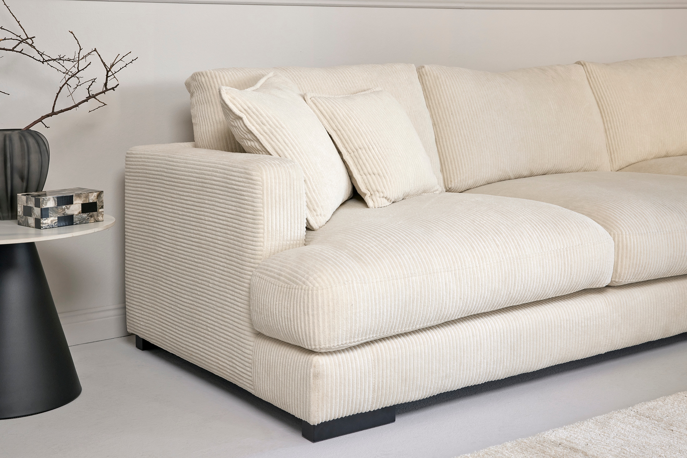 Jahnke Ecksofa »RELAX ASPEN CORNER« Platz für bis zu 5 Personen,Taschenfederkernpolsterung,L-Form,B:271 cm