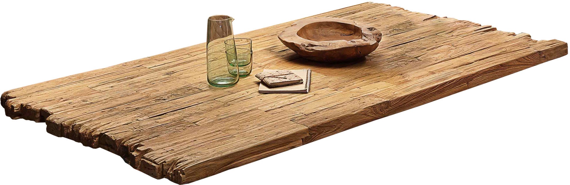 SIT Esstisch 1 Stk. tlg. mit Bruchkante an den kurzen Seiten