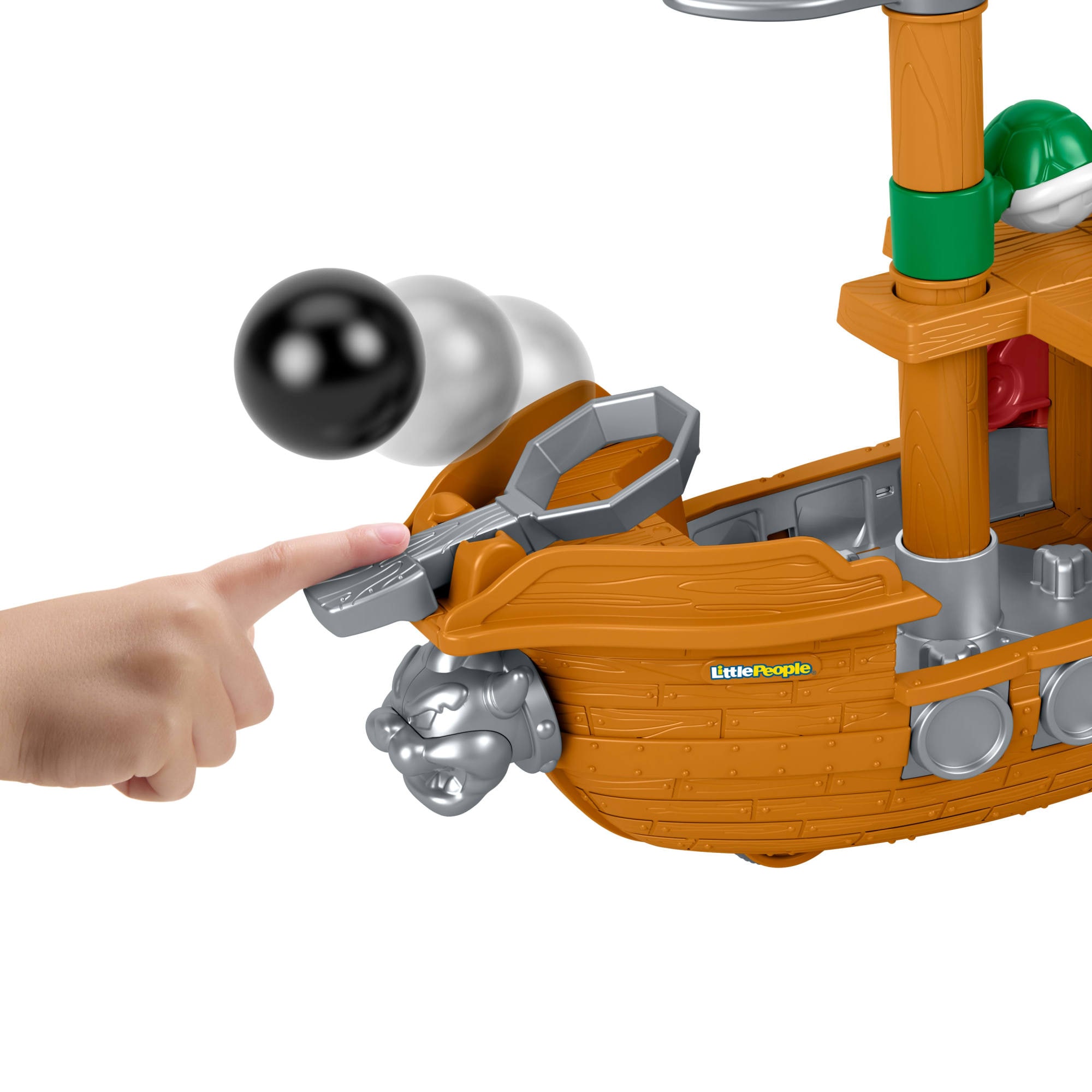 Fisher-Price® Spielzeug-Boot »Little People Super Mario Bowser's Airship«