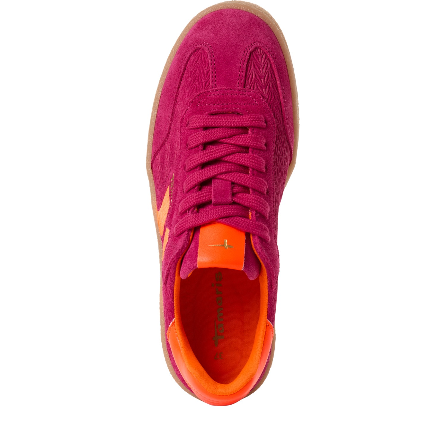 Tamaris Plateausneaker  Freizeitschuh, Halbschuh, Schnürschuh im Retro-Look