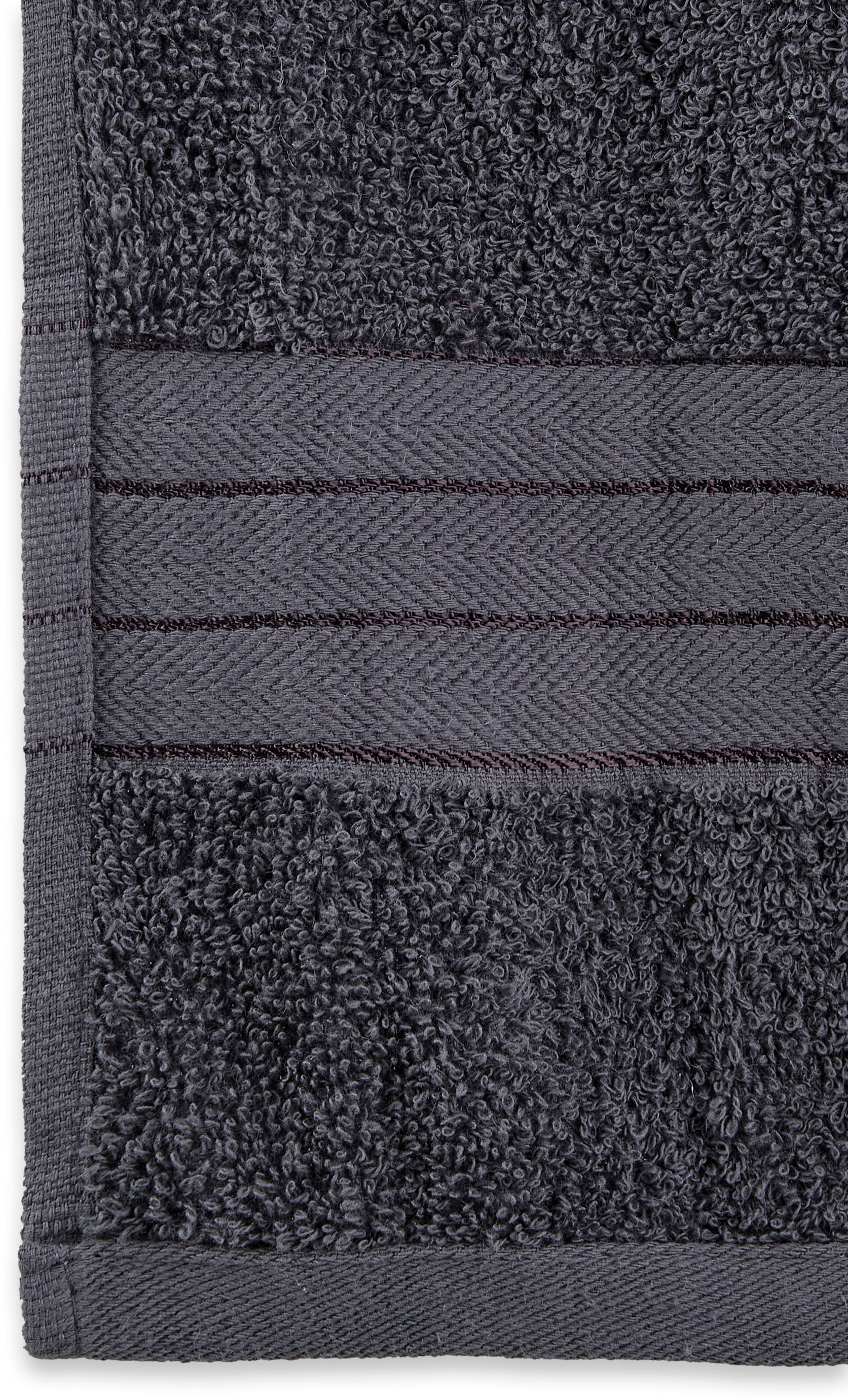 good morning Badetuch »Uni Towels«, (2 St., 2er Set Badetücher 70 x 140 cm), Baumwolle, Walkfrottee, Bordüre, 500 GSM, Einfarbig, ohne Aufhängung