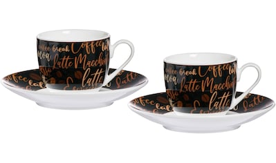 Espressotasse, (Set, 4 tlg.)