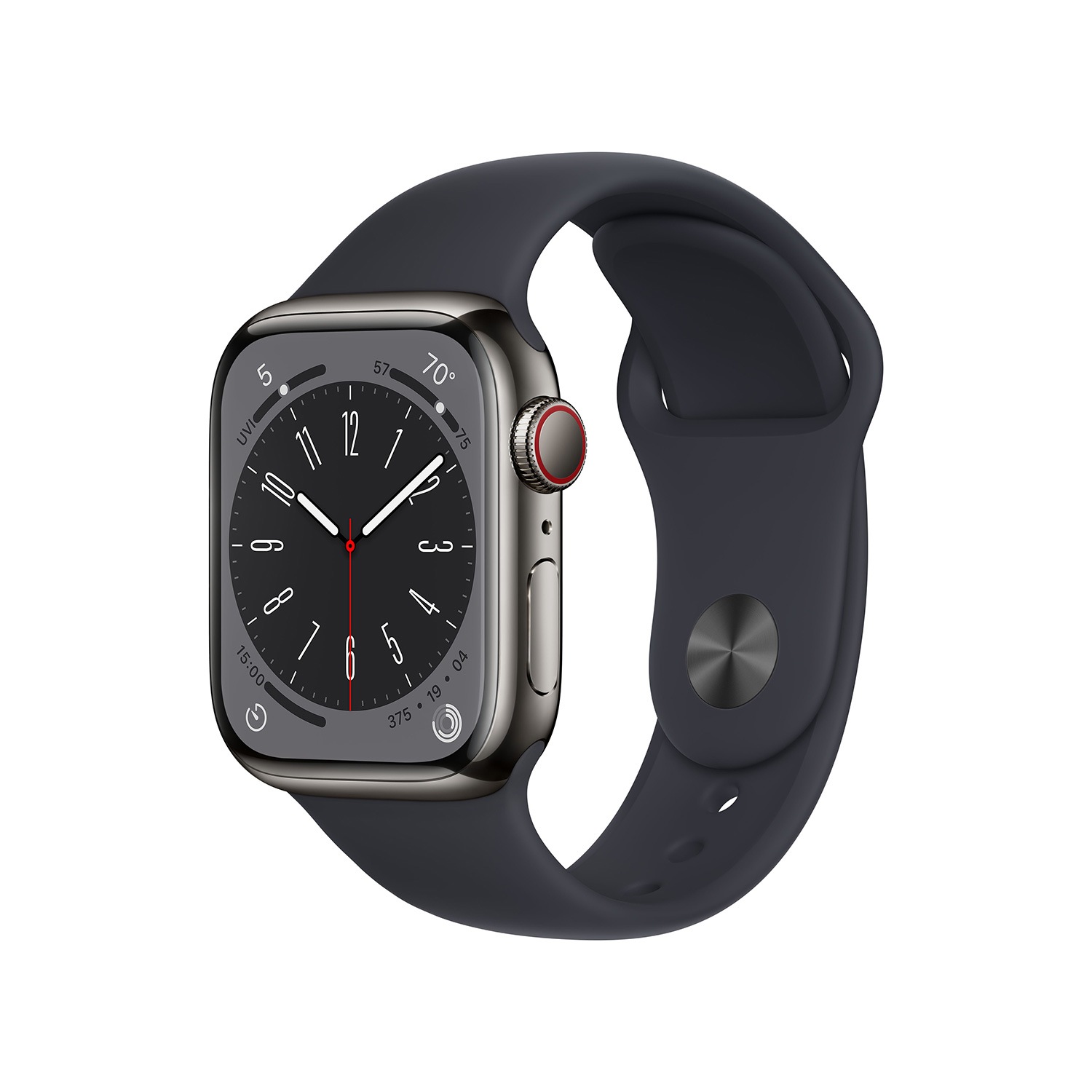 Apple Smartwatch »Series 8, GPS + Cellular, Edelstahl-Gehäuse, 41 mm mit... kaufen