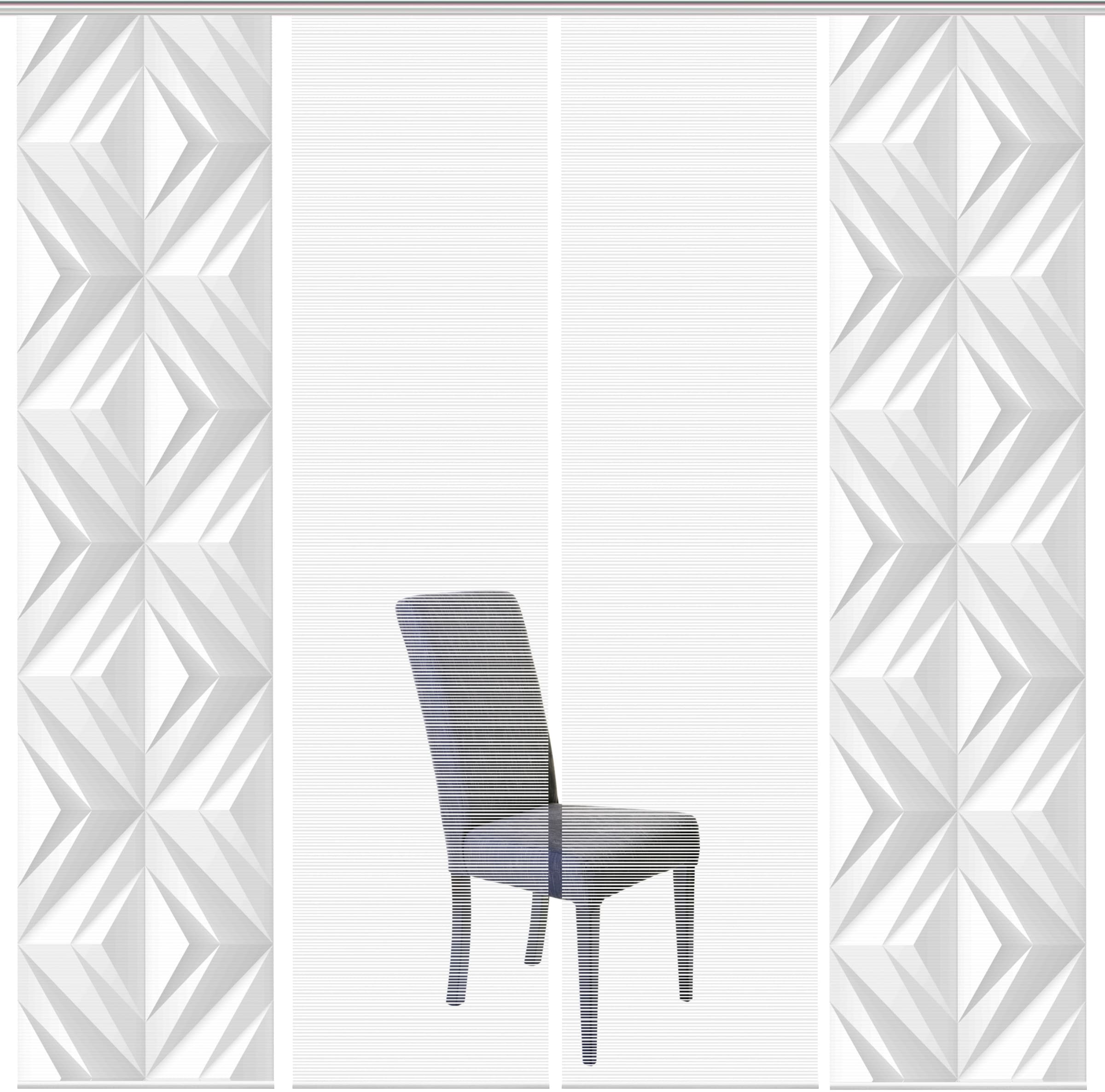 Vision S Schiebegardine »FRESKO« Paneelwagen 1 Stk. tlg. DIGITALDRUCK