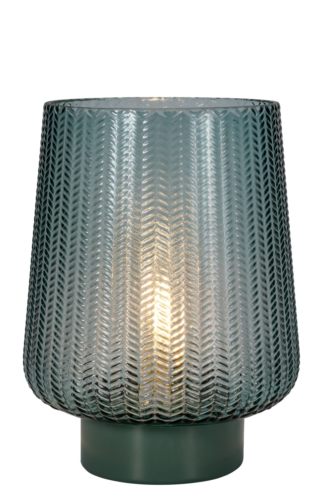 Pauleen LED Tischleuchte »Pretty Glamour mobile Türkis Glas/Metall«, 1 flammig, Leuchtmittel E27 | Leuchtmittel wechselbar, E27, Timer Batterie