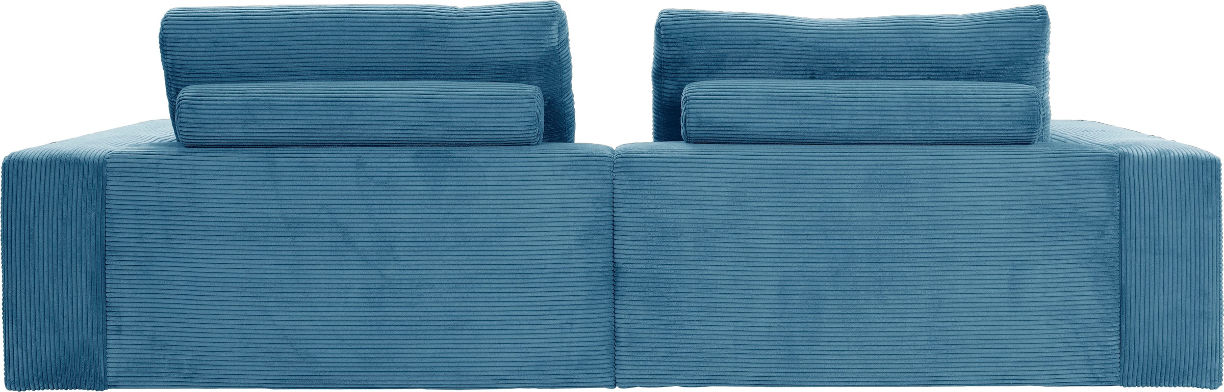alina Big-Sofa »Sandy«, 256 cm breit und 123 cm tief, in modernem Cordstoff