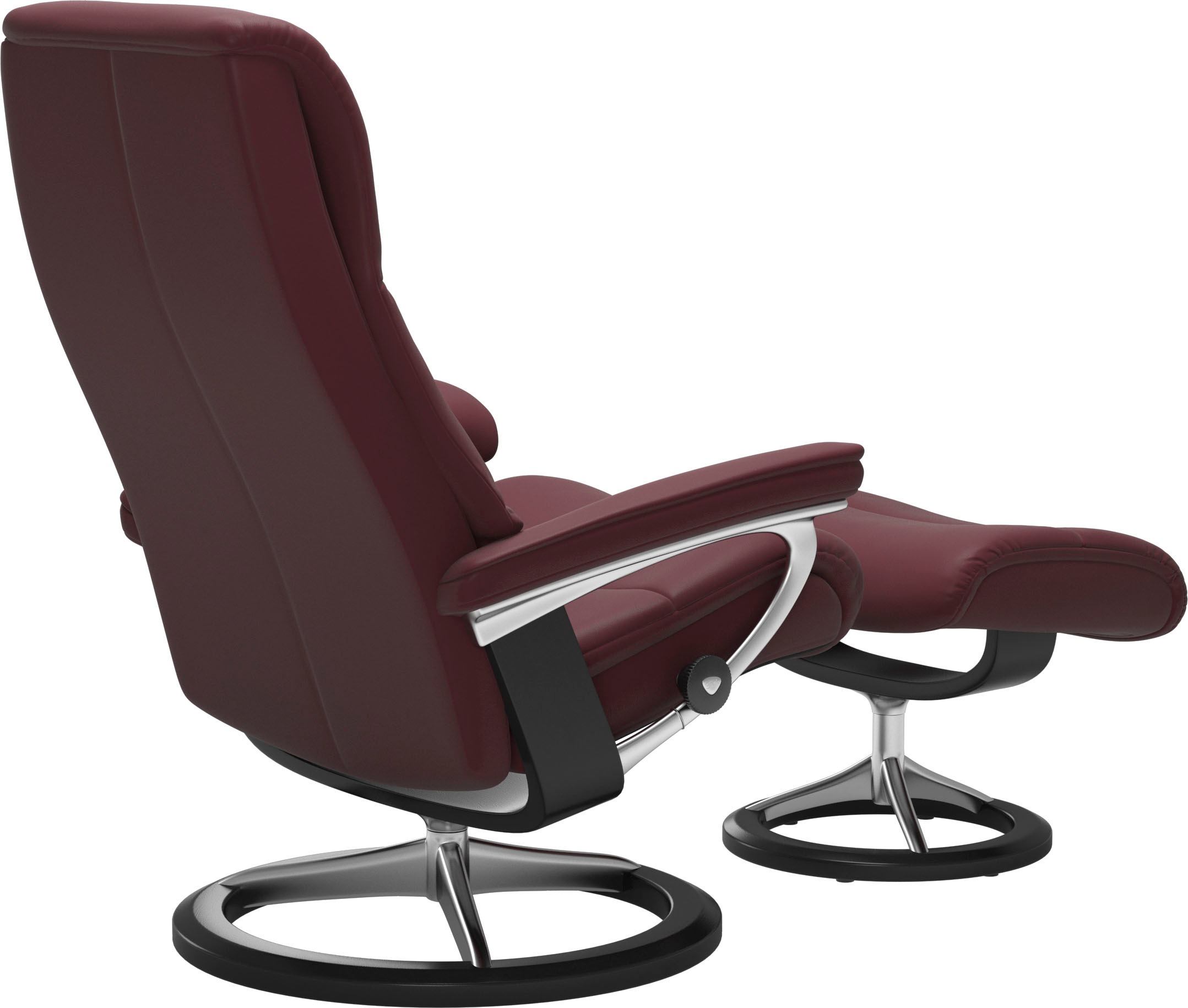 Stressless® Relaxsessel »View« mit Signature Base, Größe M,Gestell Schwarz