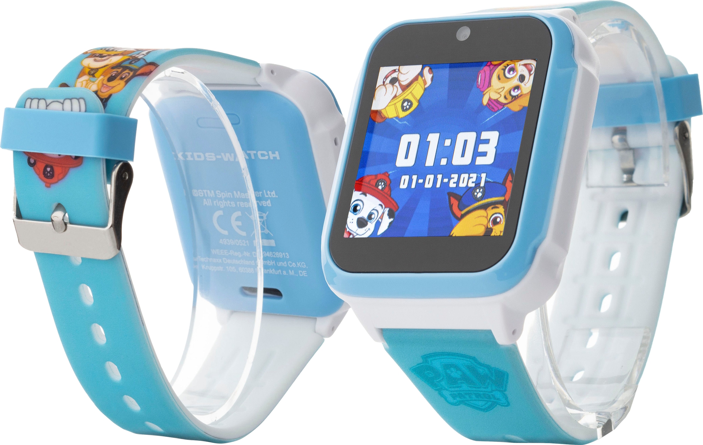 Technaxx Smartwatch »Paw Patrol Kids«, (3,91 cm / 1,54 Zoll), Proprietär,)