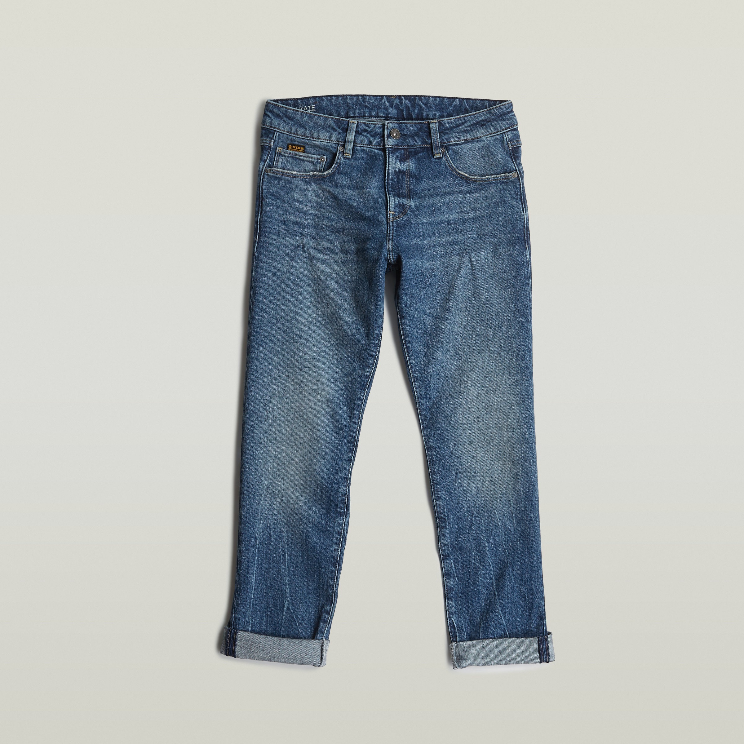 G-STAR Boyfriend-Jeans »Kate«, Baumwollstretch Denim Qualität für hohen Tragekomfort