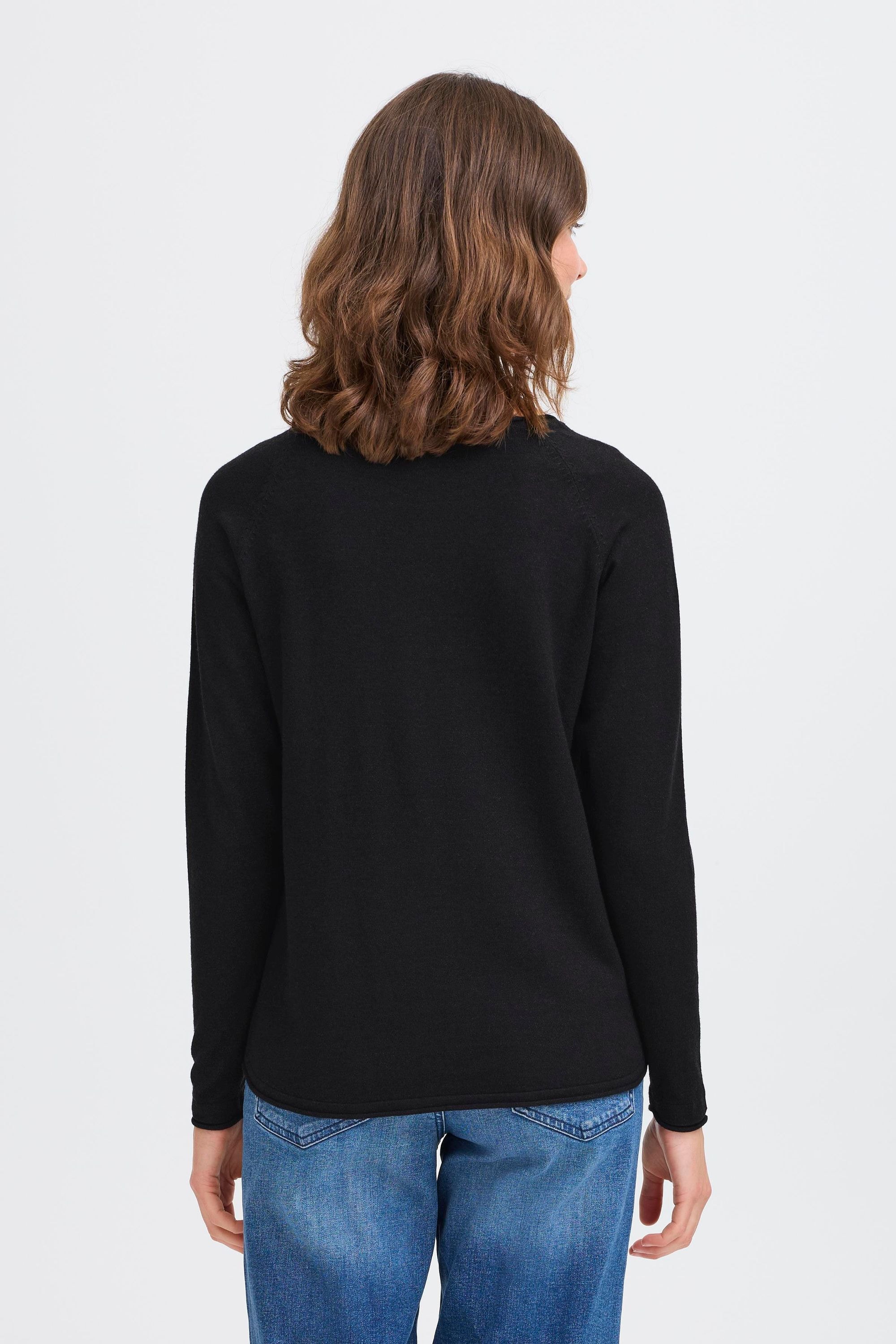 OXMO Strickfleece-Pullover »Strickpullover OXFKEANA«