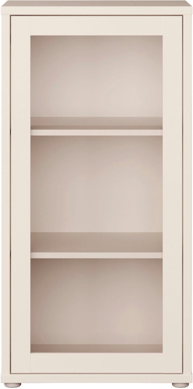 FORTE Kommode »Alice Springs Vitrine, erhältlich in 2 Größen Push to Open« Glatüre, Grifflos, 2 Ausführungen