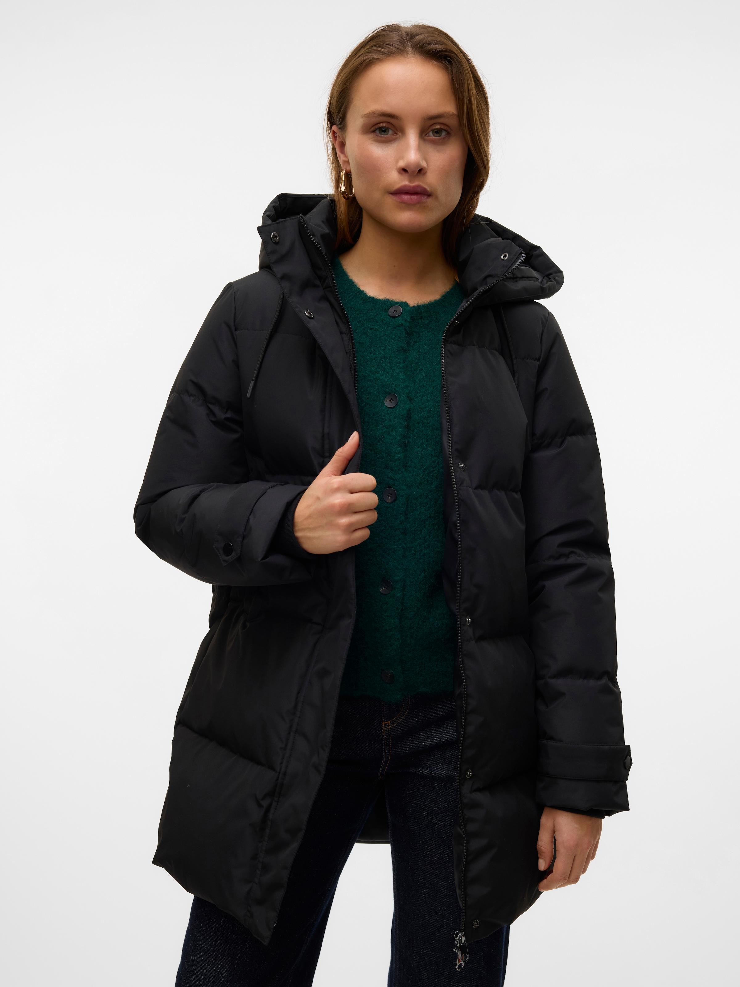 Vero Moda Steppjacke »VMLEONIELEA DOWN JACKET NOOS GA«, mit Kapuze