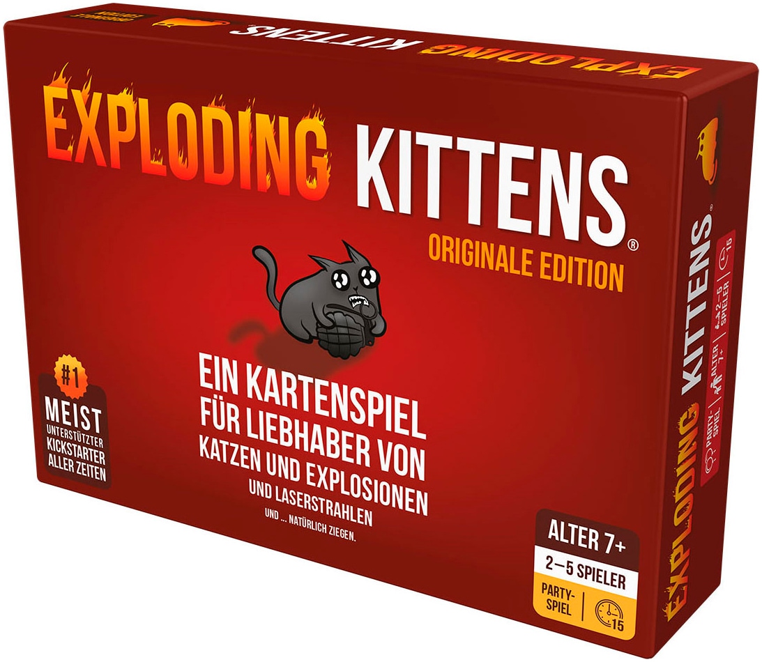 Asmodee Spiel »Exploding Kitten«