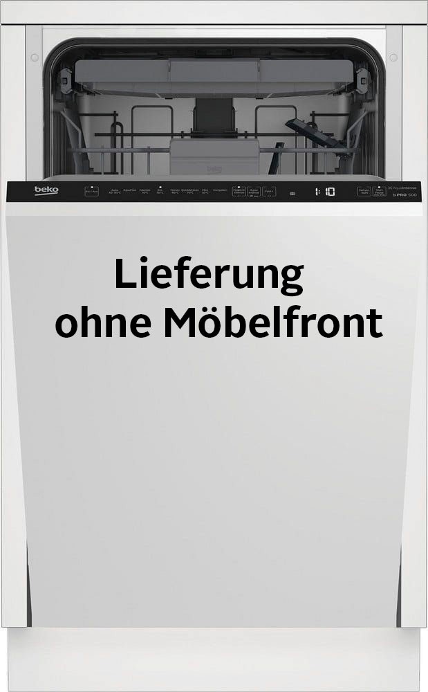 BEKO vollintegrierbarer Geschirrspüler »BDIS38120Q 7641701635« 11 Maßgedecke Doppelt gut organisiert – inklusive Besteckschublade und Besteckkorb