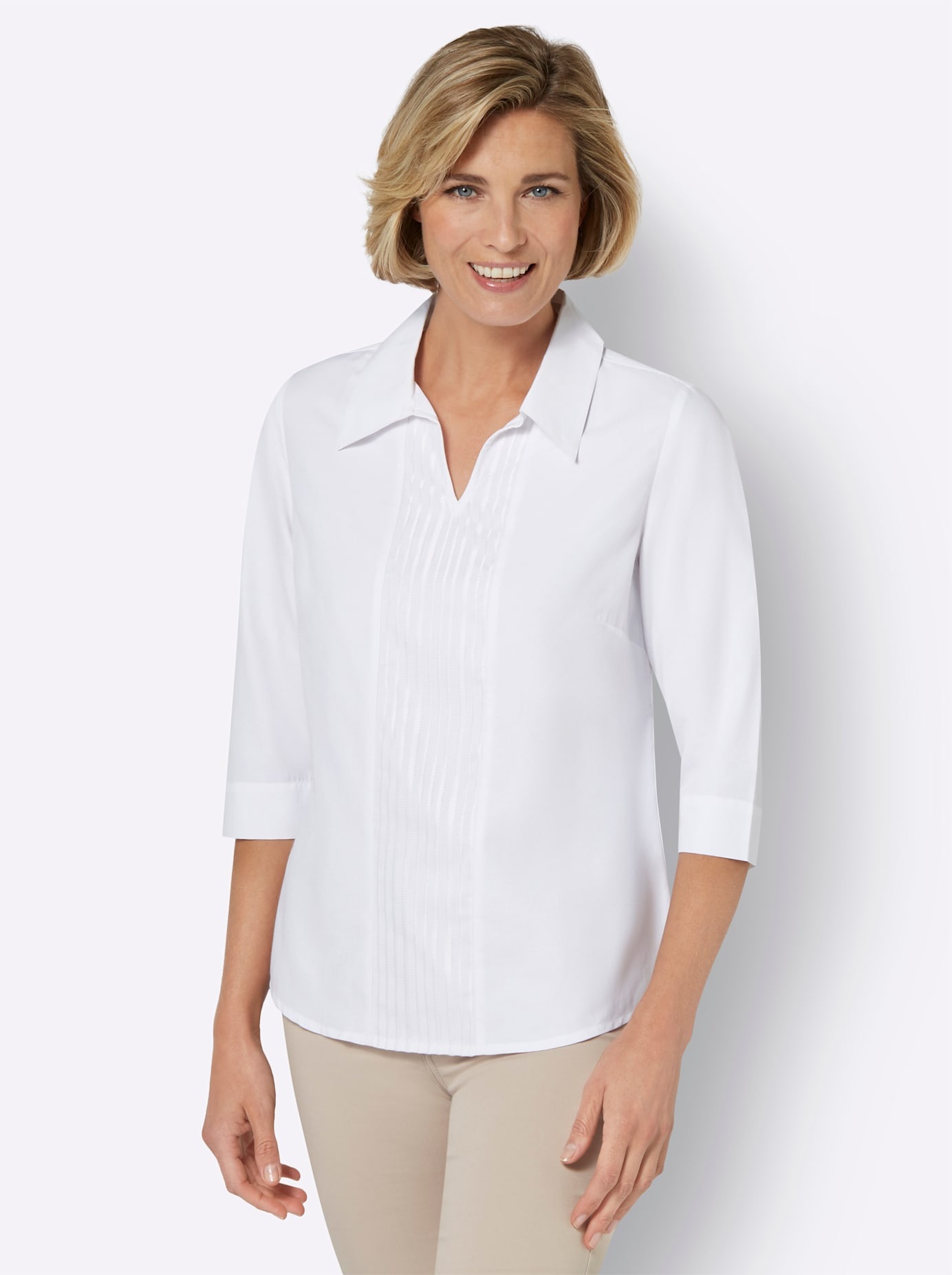 Classic Basics Schlupfbluse