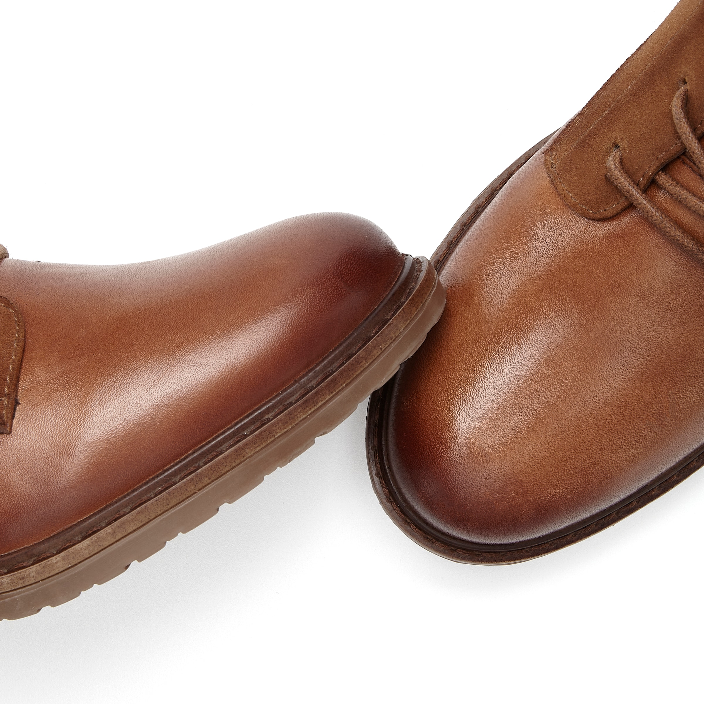 LASCANA Stiefelette »Boots, Lederschuhe,«  aus Leder