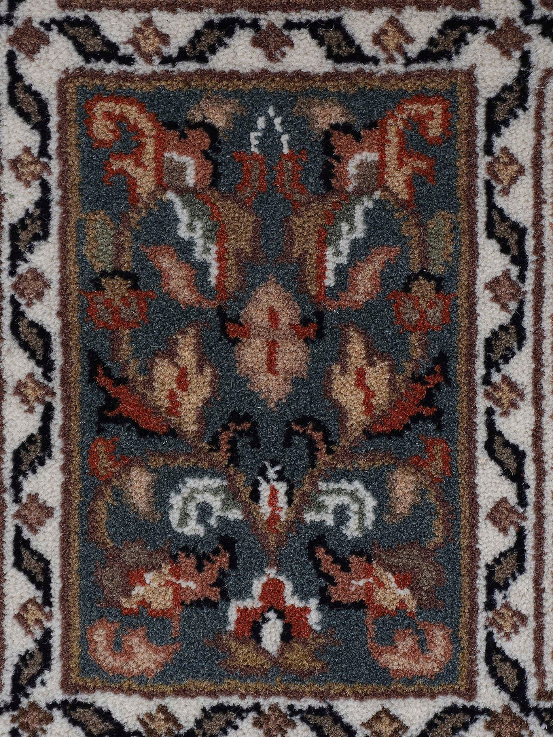 Woven Arts Orientteppich »Orientteppich Bakhtiar« rechteckig 15 mm Höhe handgeknüpft, Wohnzimmer, reine Wolle