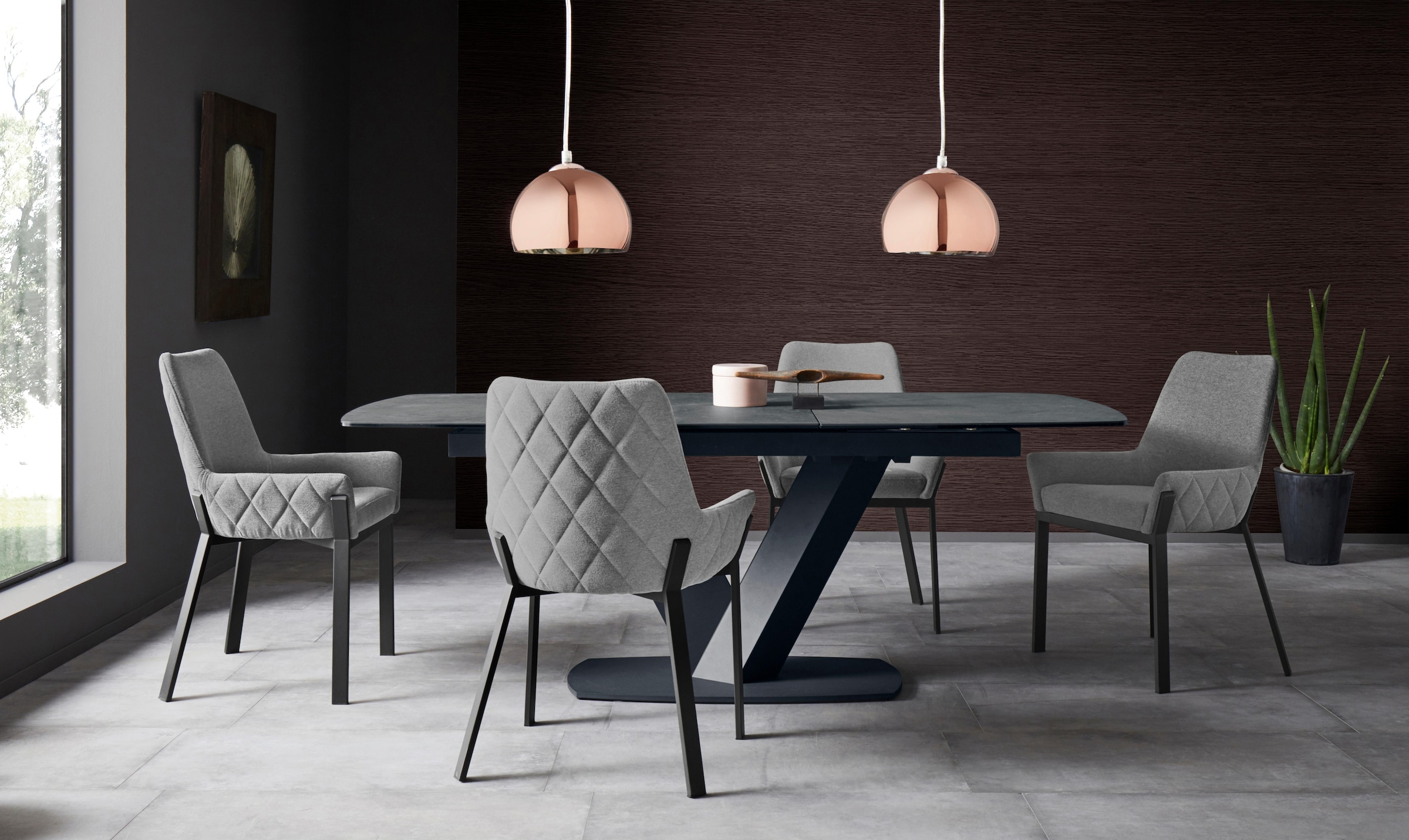 Places of Style Stuhl »Lome, TOPSELLER!«, (Set), 2 St., Webstoff