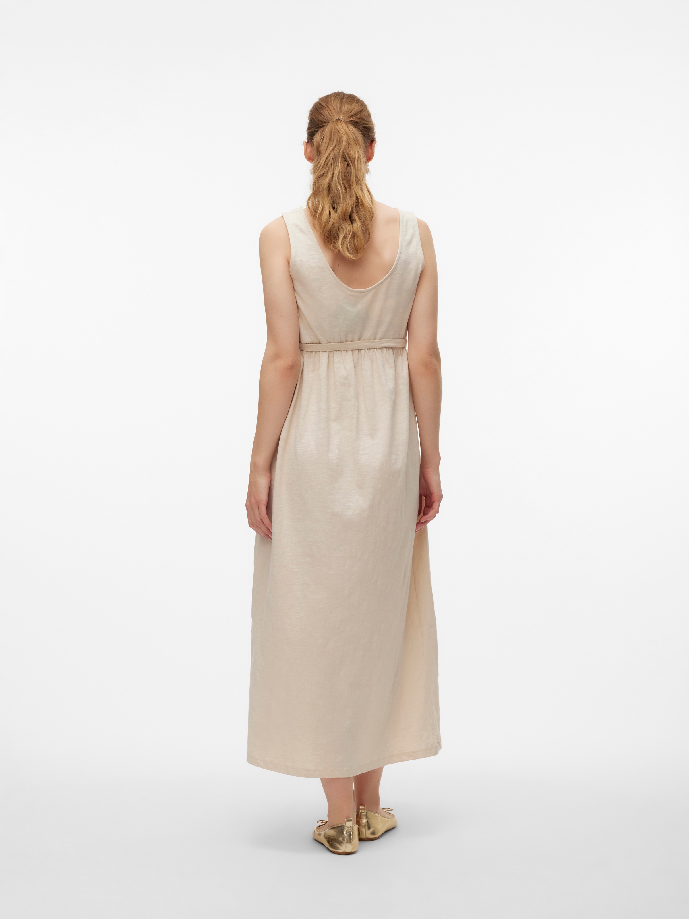 Mamalicious Trägerkleid »MLEVI LIA SL JRS ANKLE DRESS 2F NOOS« Sommerkleid
