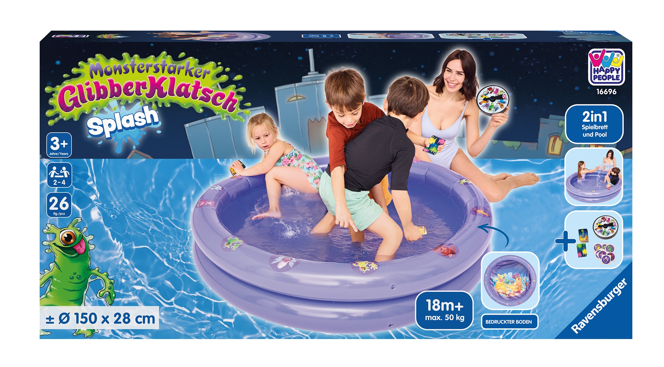 Happy People Planschbecken »Ravensburger Glibberklatsch«