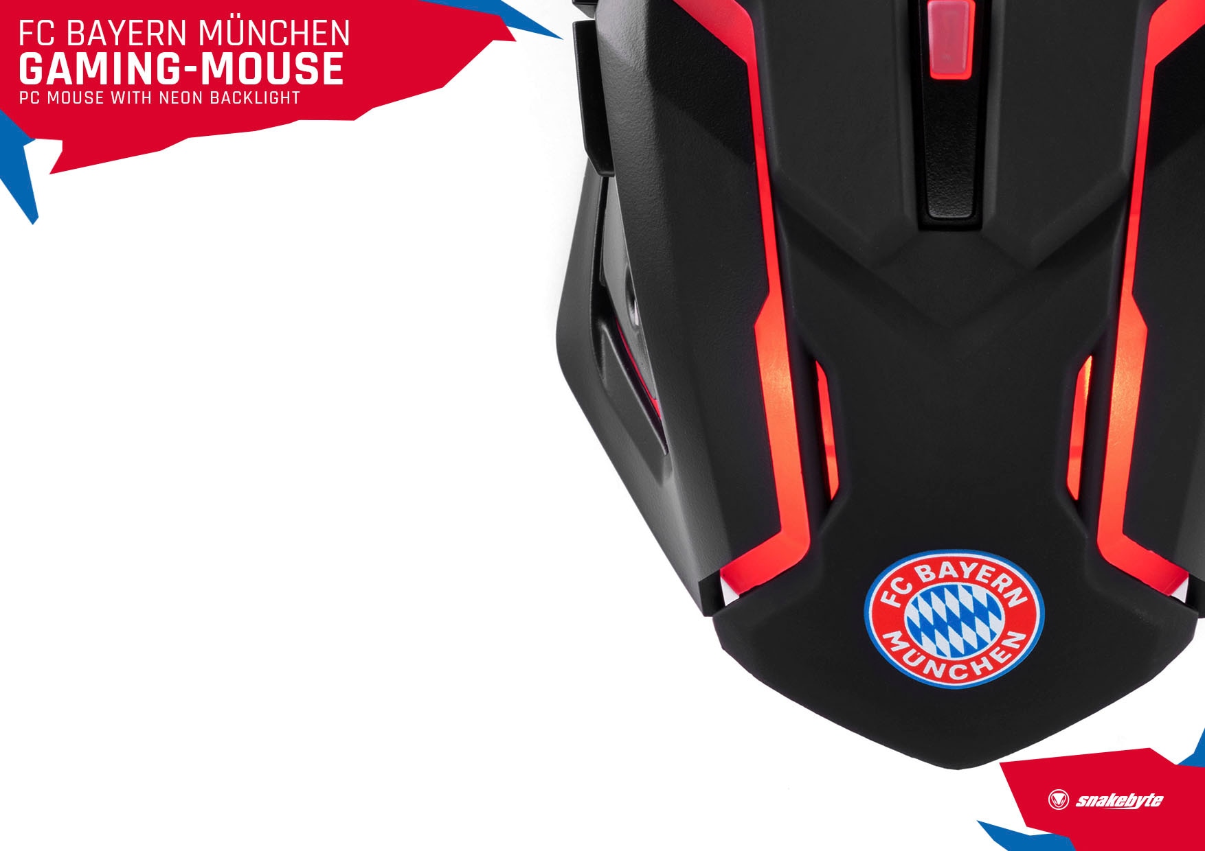 Snakebyte Gaming-Maus »FC Bayern München PC-Gaming Maus«