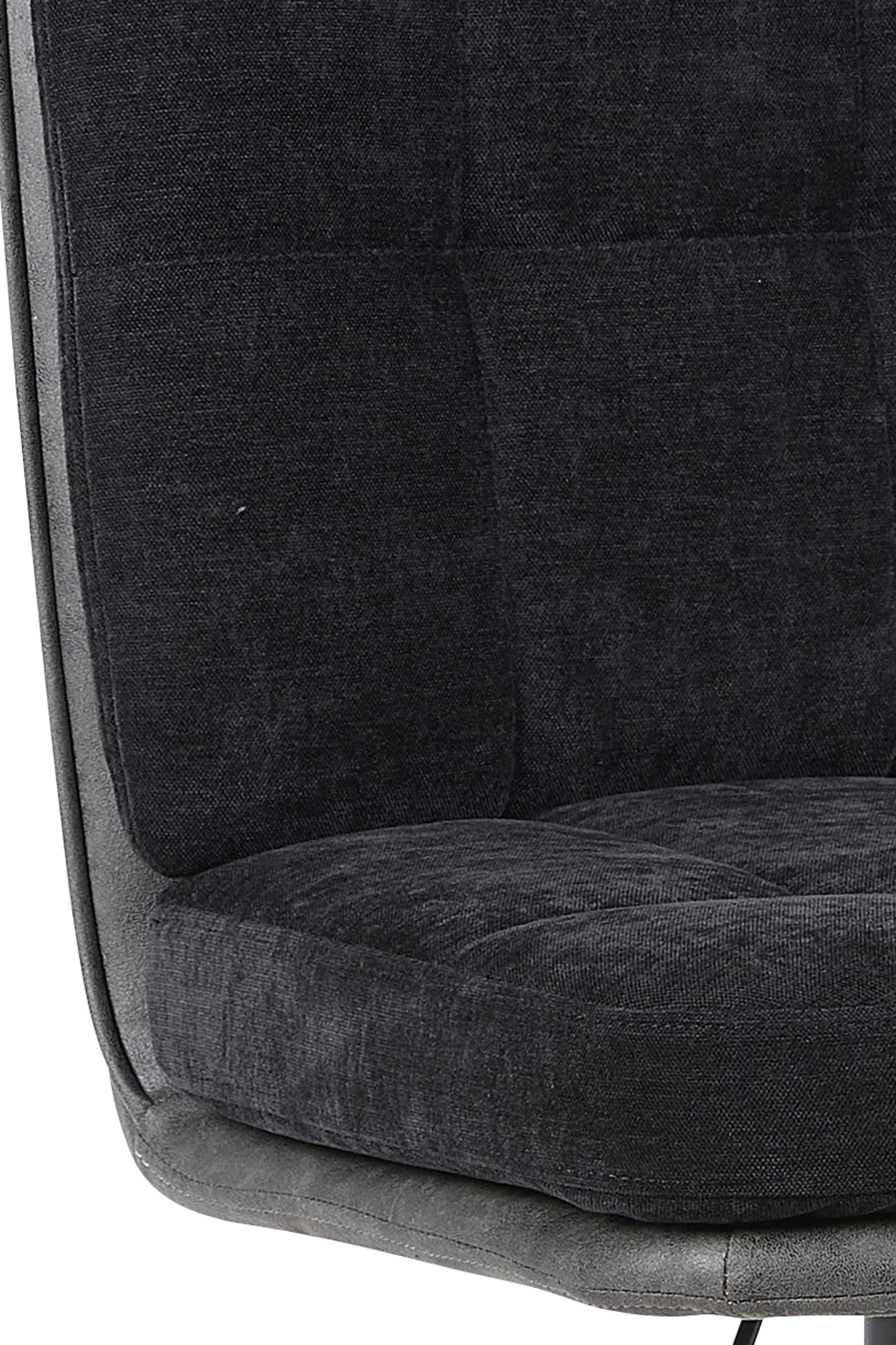 HELA Barhocker »VILA« Set, 2 Stk. tlg. 360° drehbar, höhenverstellbar, Materialkombi