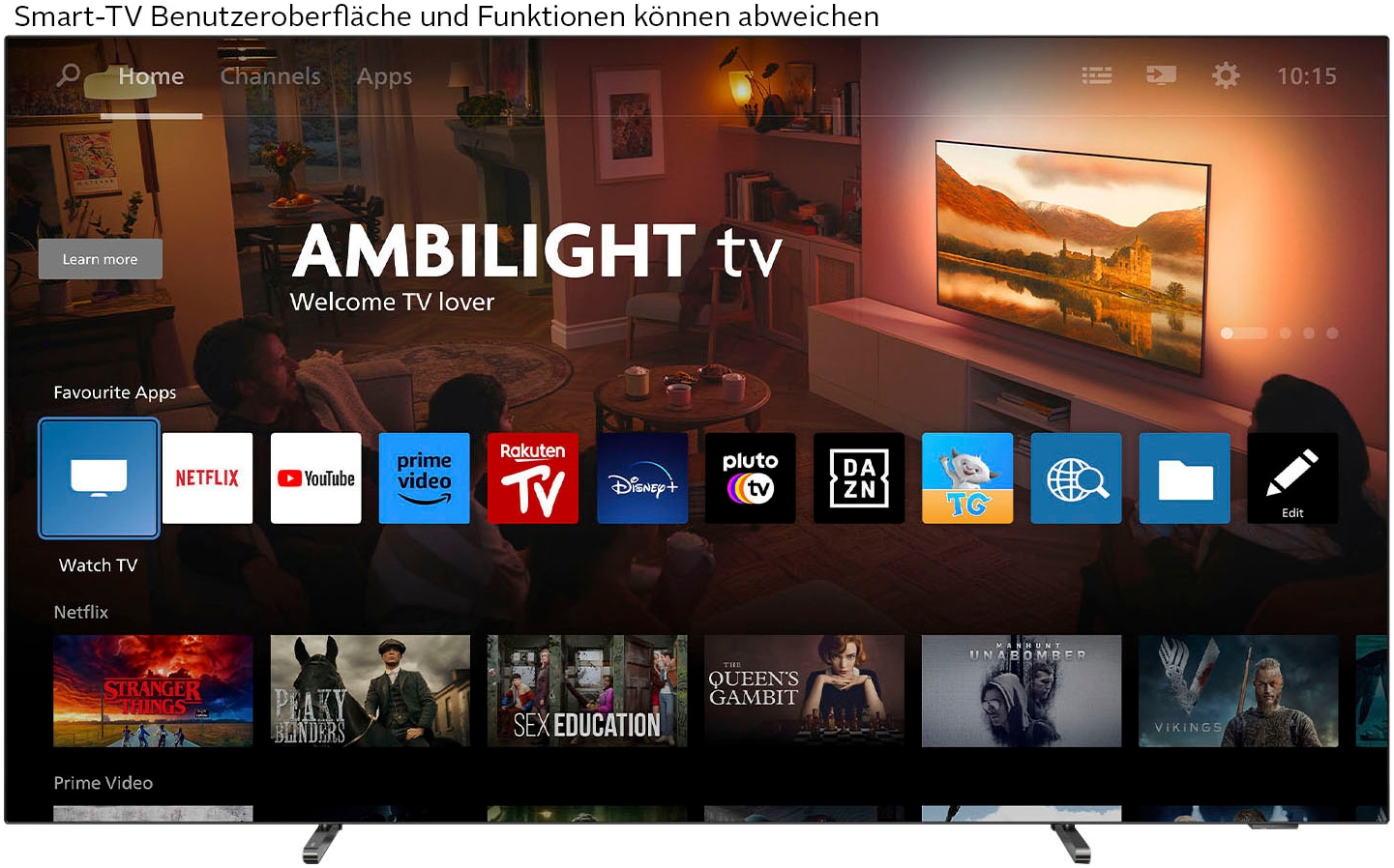 Philips OLED-Fernseher »48OLED759/12«, 4K Ultra HD, Smart-TV