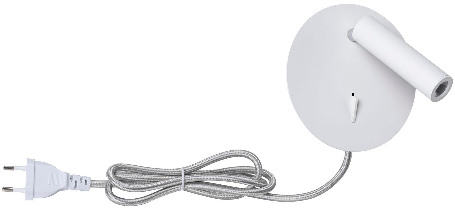 Paulmann LED Wandleuchte »Tabari«, 1 flammig, Leuchtmittel LED-Board | LED fest integriert, LED-Board, Weiß/Chrom, Metall