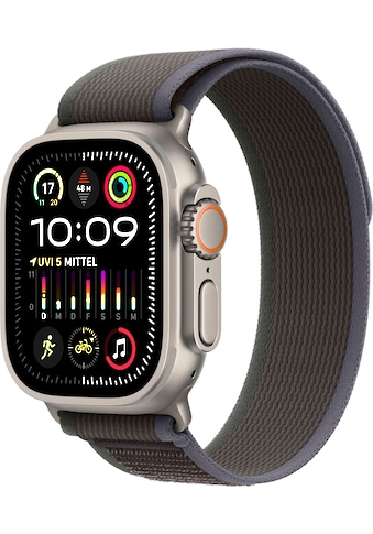 Smartwatch »Watch Ultra 2 GPS 49 mm + Cellular Titanium M/L«, (Watch OS 10 Trail Loop)