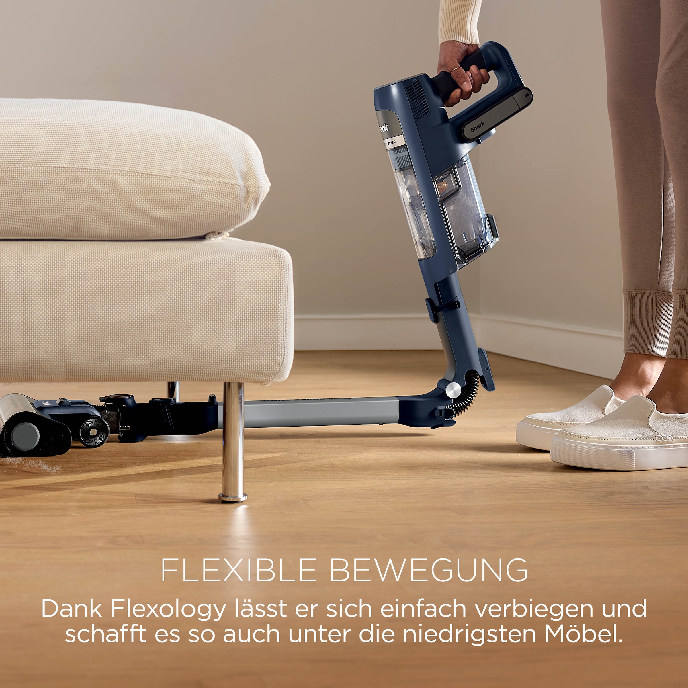 Shark Staubsauger-Akku »Shark PowerDetect Speed Luxe Collection Clean & Empty« 3.750 mAh 18,0 4 POWERDETECT-TECHNOLOGIEN, Selbstentleerende Ladestation: