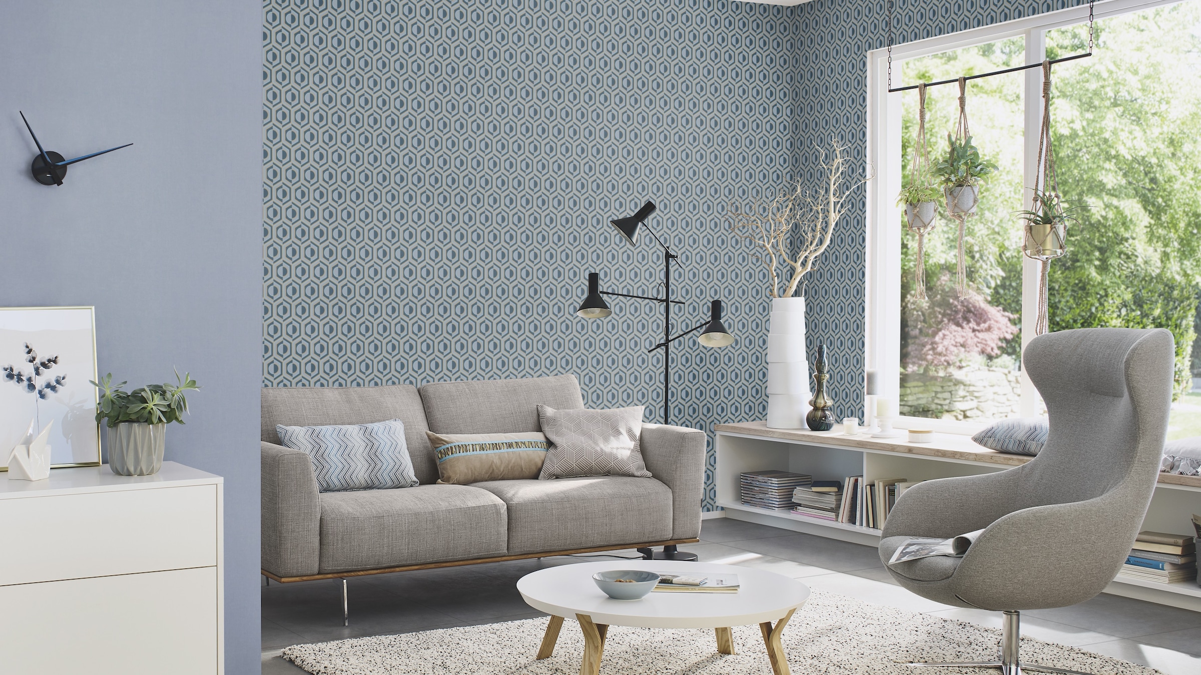 Rasch Vliestapete »Sophia« einfarbig glatt