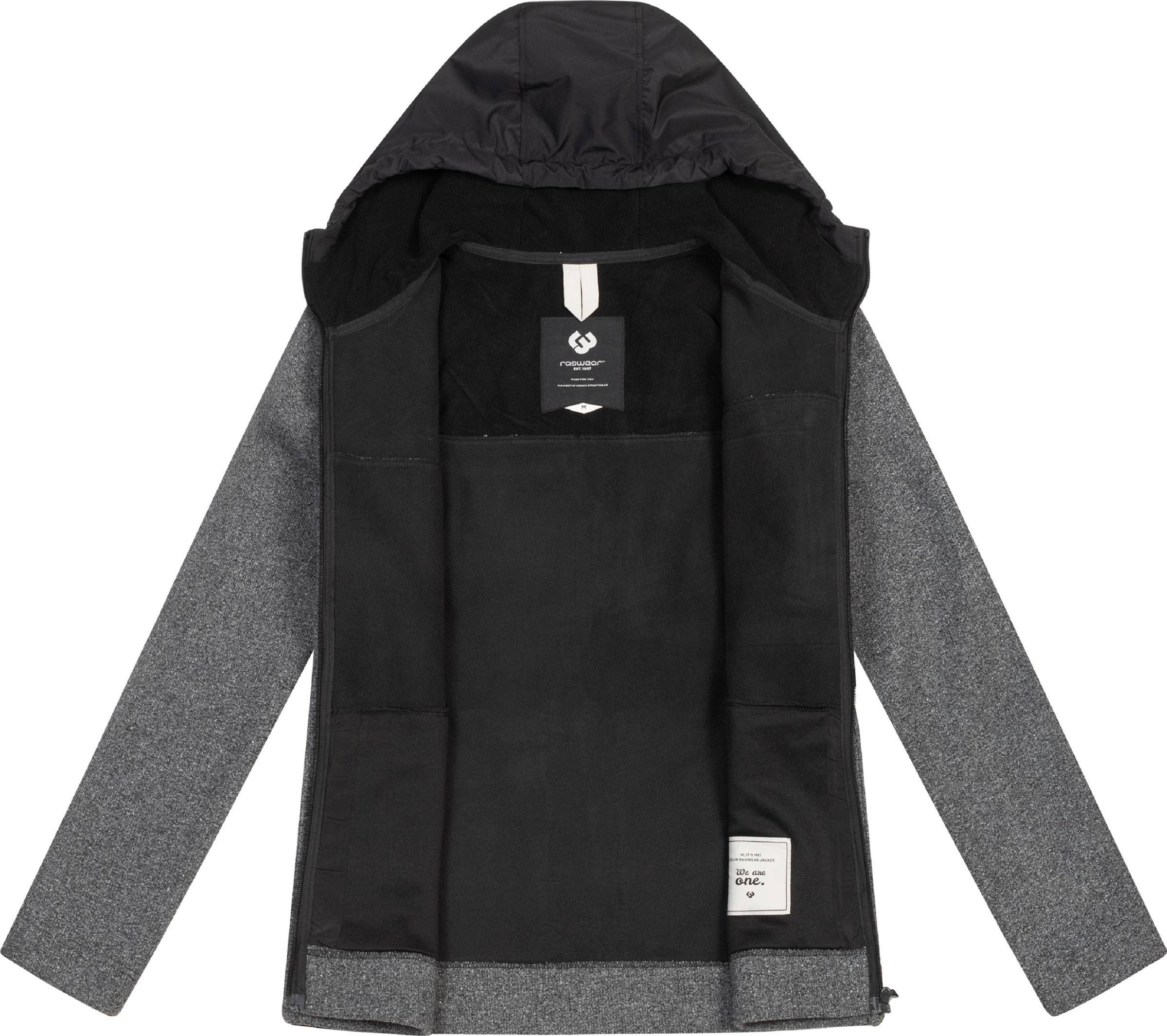 Ragwear Kapuzensweatjacke »Fleecejacke Brodney«