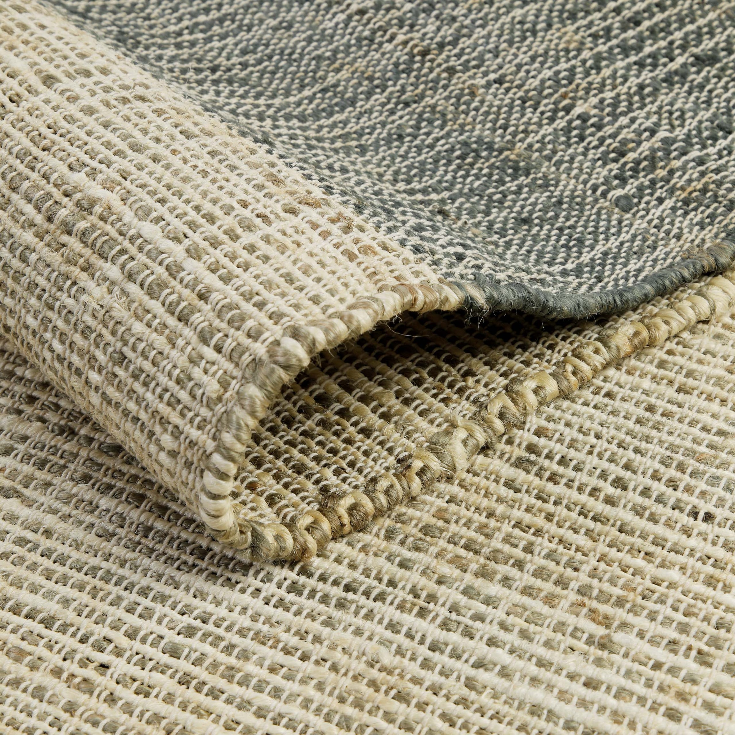OTTO home Teppich »Bennii«, rechteckig, 4 mm Höhe, 80% Jute, handgewebt, mit Fransen, Wohnzimmer, Naturfaser