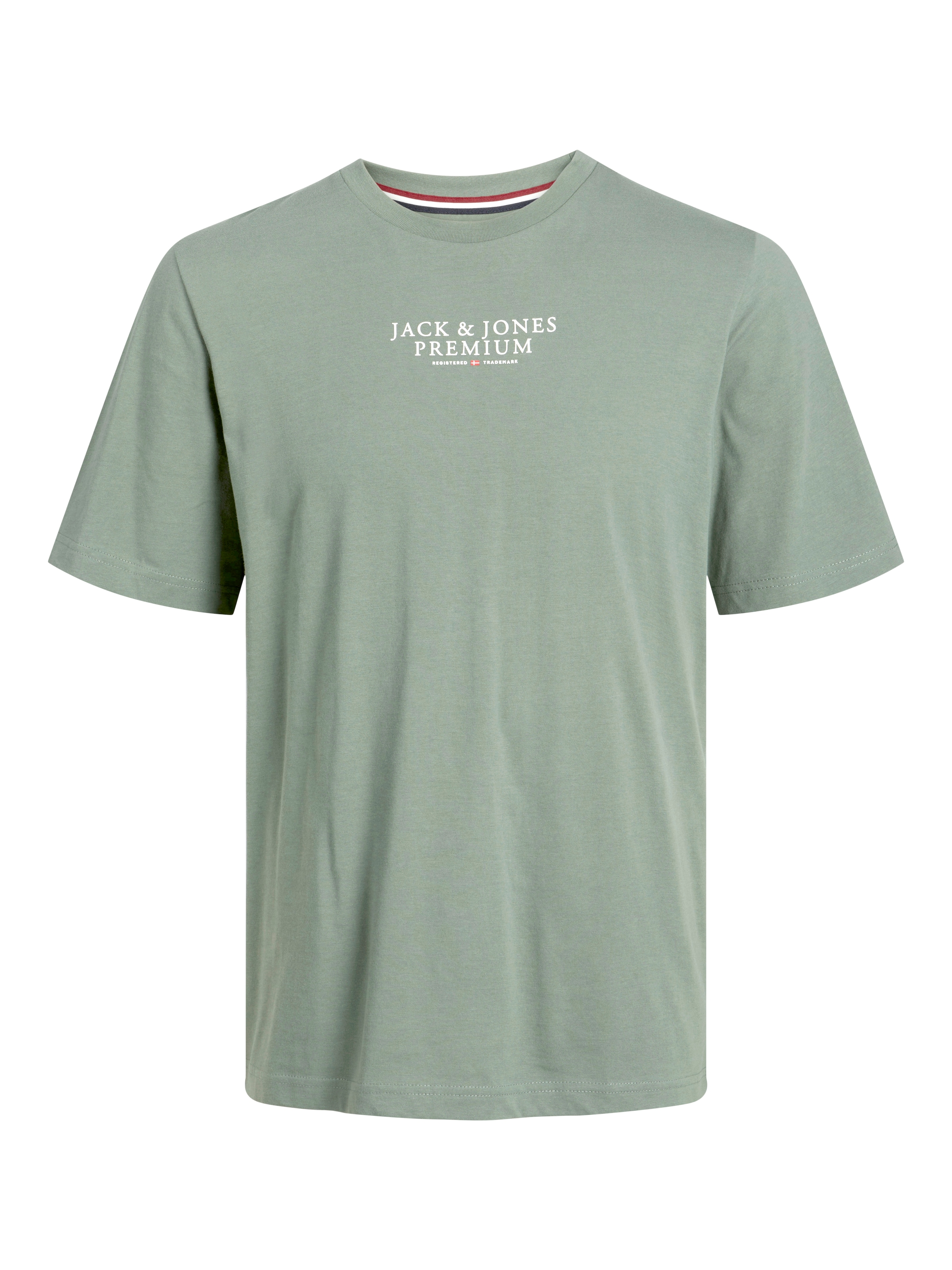 Jack & Jones Rundhalsshirt »JPRBLUARCHIE TEE CREW NECK« mit Logo Print