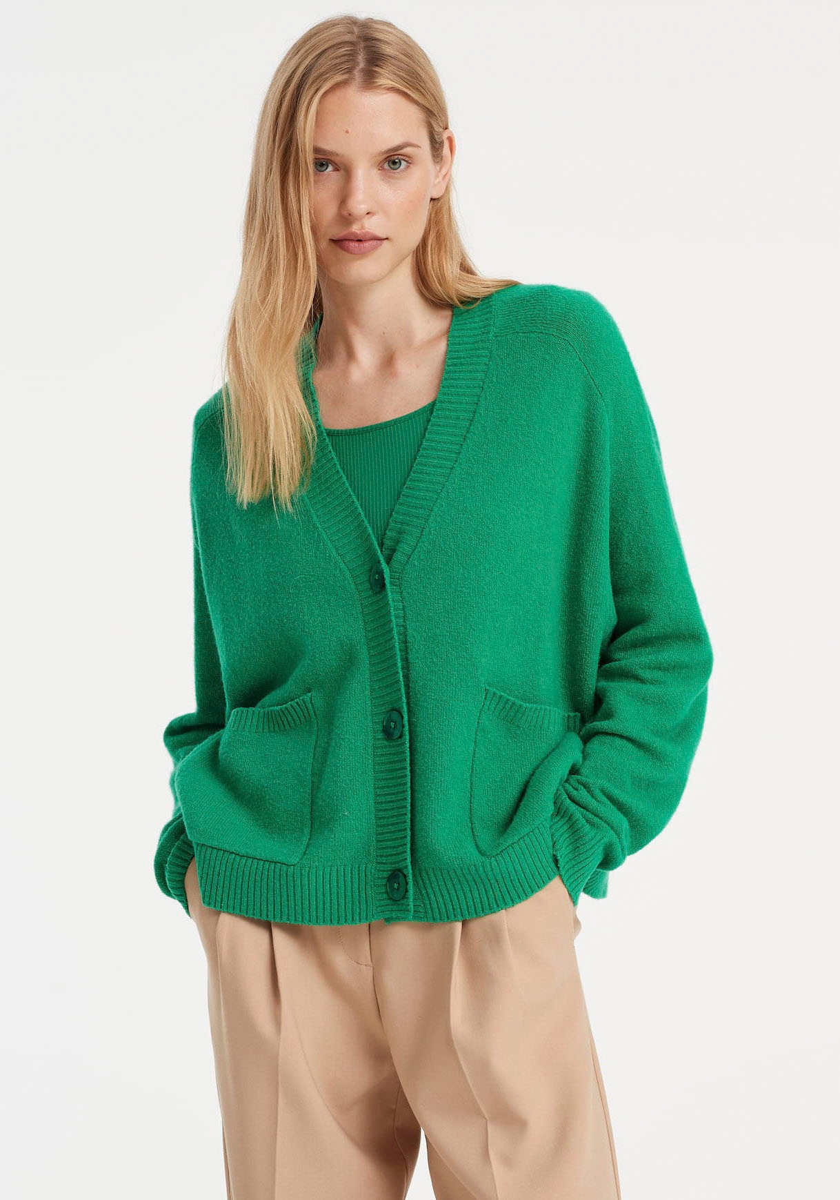 OPUS Cardigan »Dewina«, mit großen Eingrifftaschen kaufen