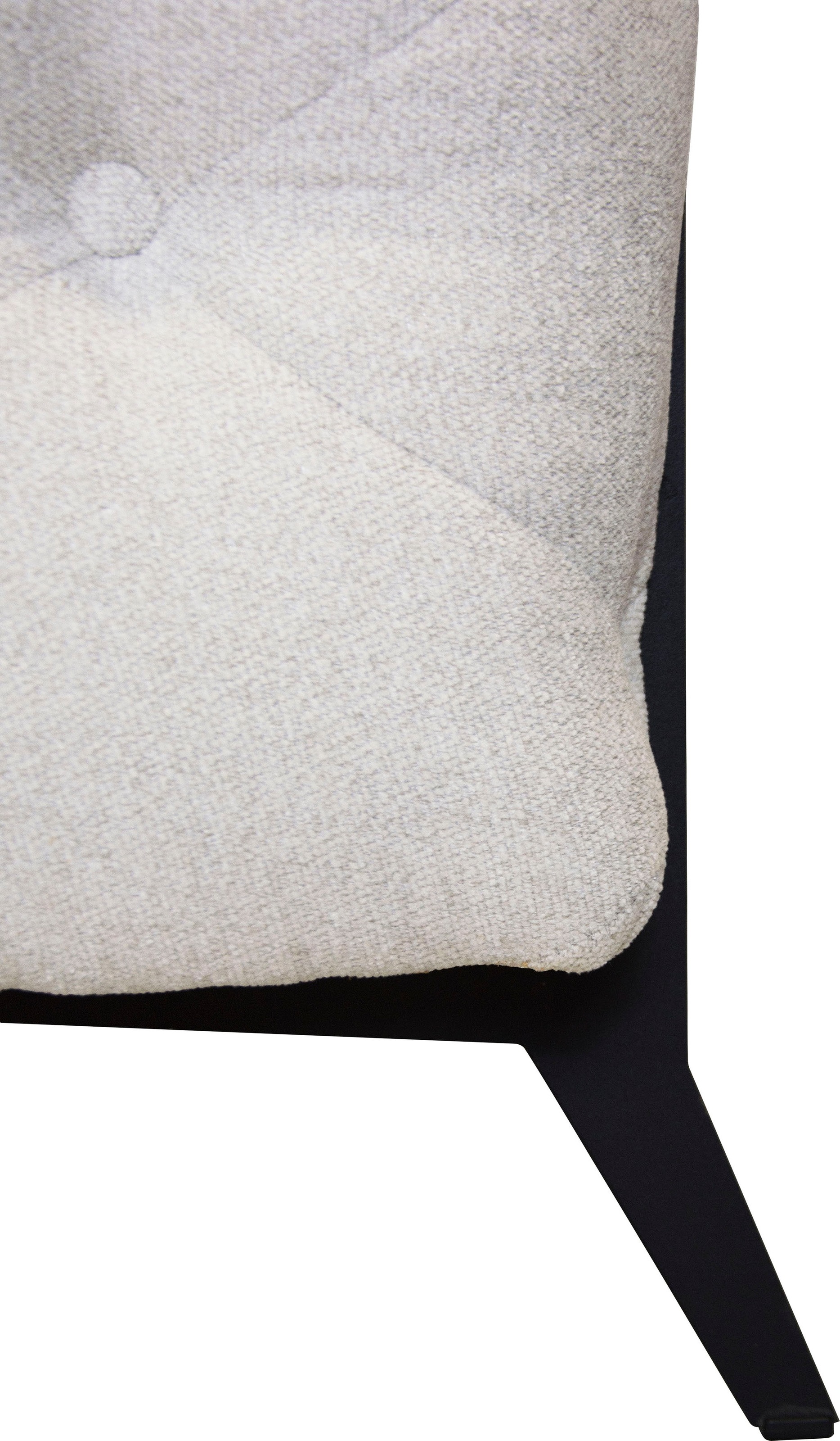 Leonique Chesterfield-Sofa »Amaury L-Form«, moderne Chersterfield-Optik, Breite 262 cm, Fußfarbe wählbar