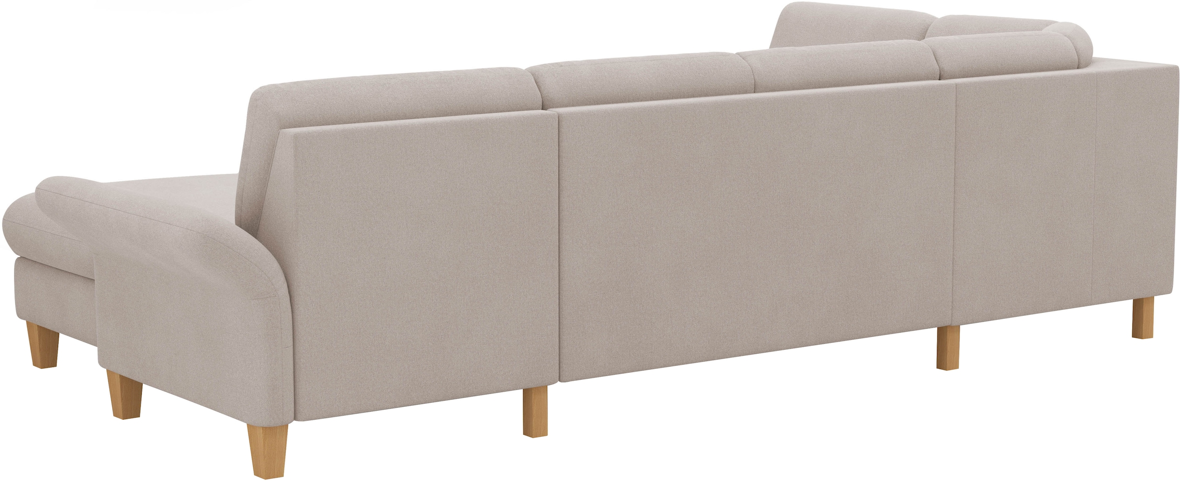 Home affaire Wohnlandschaft »Rochelle, U-Form«, optional mit Armteilverstellung, mit Bettfunktion & Bettkasten