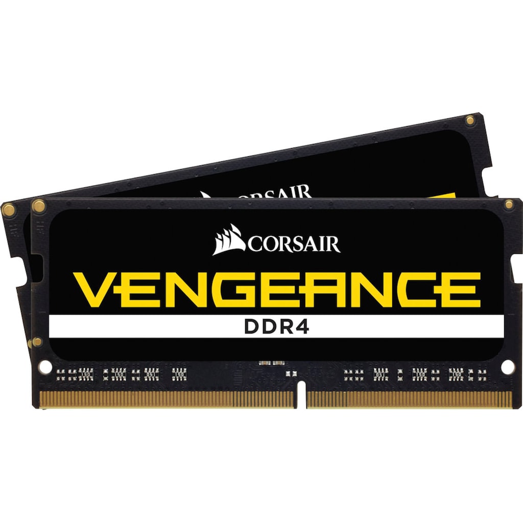 Corsair Laptop-Arbeitsspeicher »Vengeance® 16 GB (2 x 8 GB) DDR4 SODIMM 2400 MHz CL16«