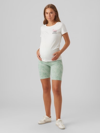 Mamalicious Umstandsshirt »MLFELIZ SS JRS TOP«