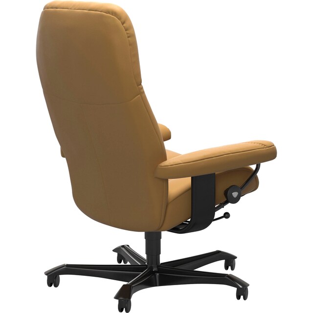 Stressless® Relaxsessel »Consul«, mit Home Office Base, Größe M, Gestell  Schwarz auf Raten kaufen