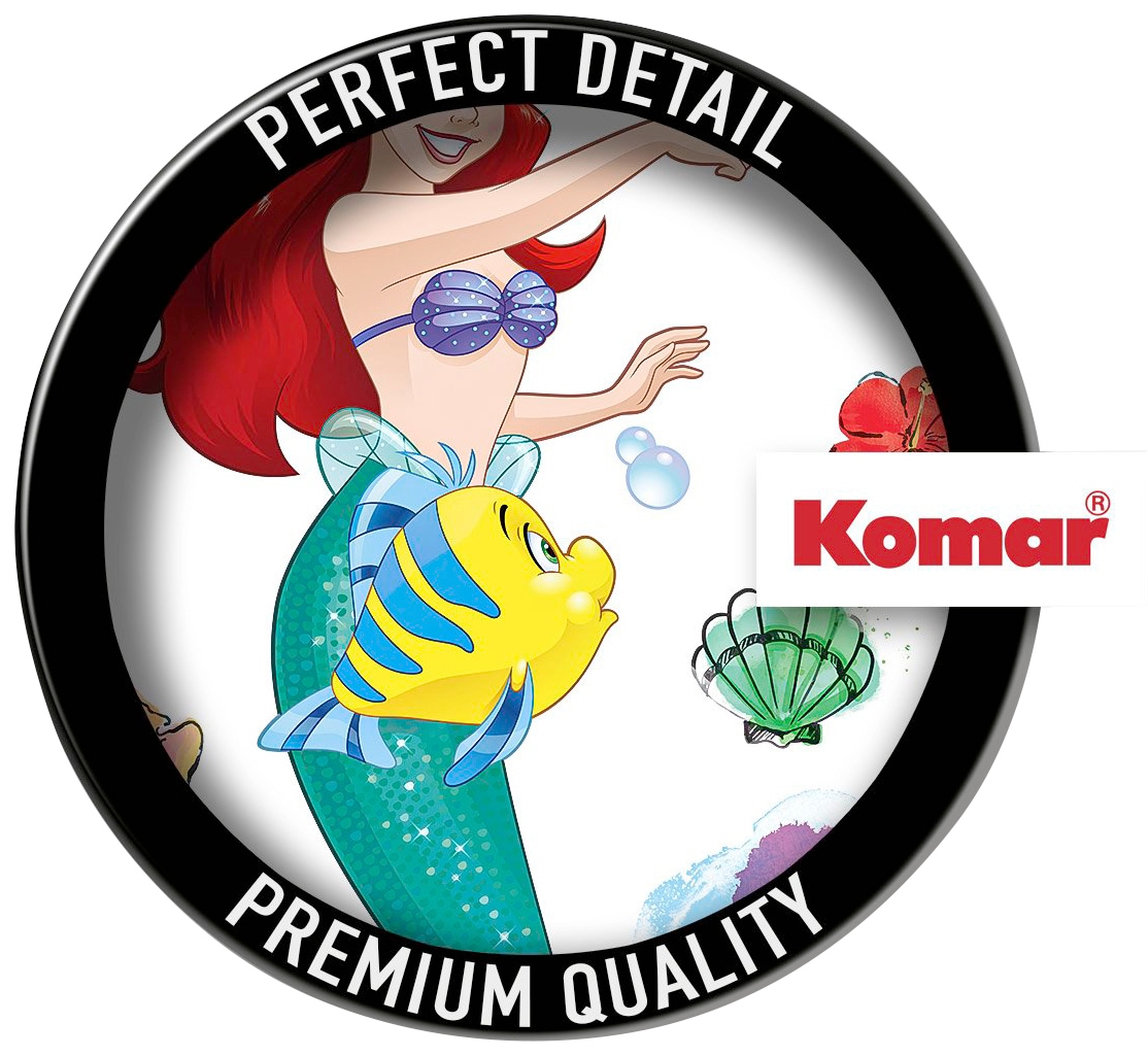 Komar Vliestapete »Selbstklebende Vlies   - Ariel XXL - Größe 127 x 200 cm« bedruckt glatt Kinderzimmer