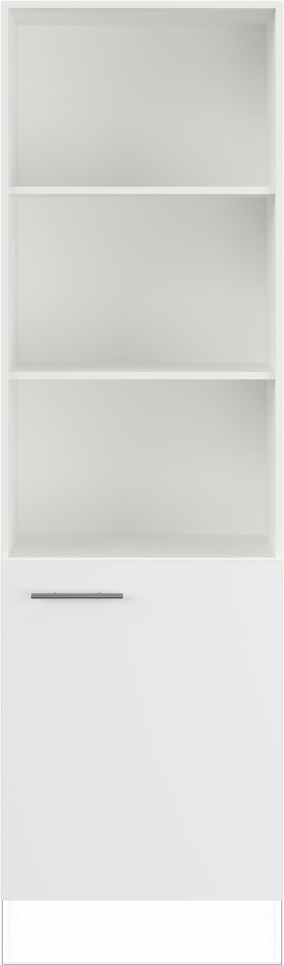 IMPULS KÜCHEN Seitenschrank »"Valencia", Breite/Höhe: 60/190,7 cm«, vormontiert, mit Drehtür, mit verstellbaren Fachböden