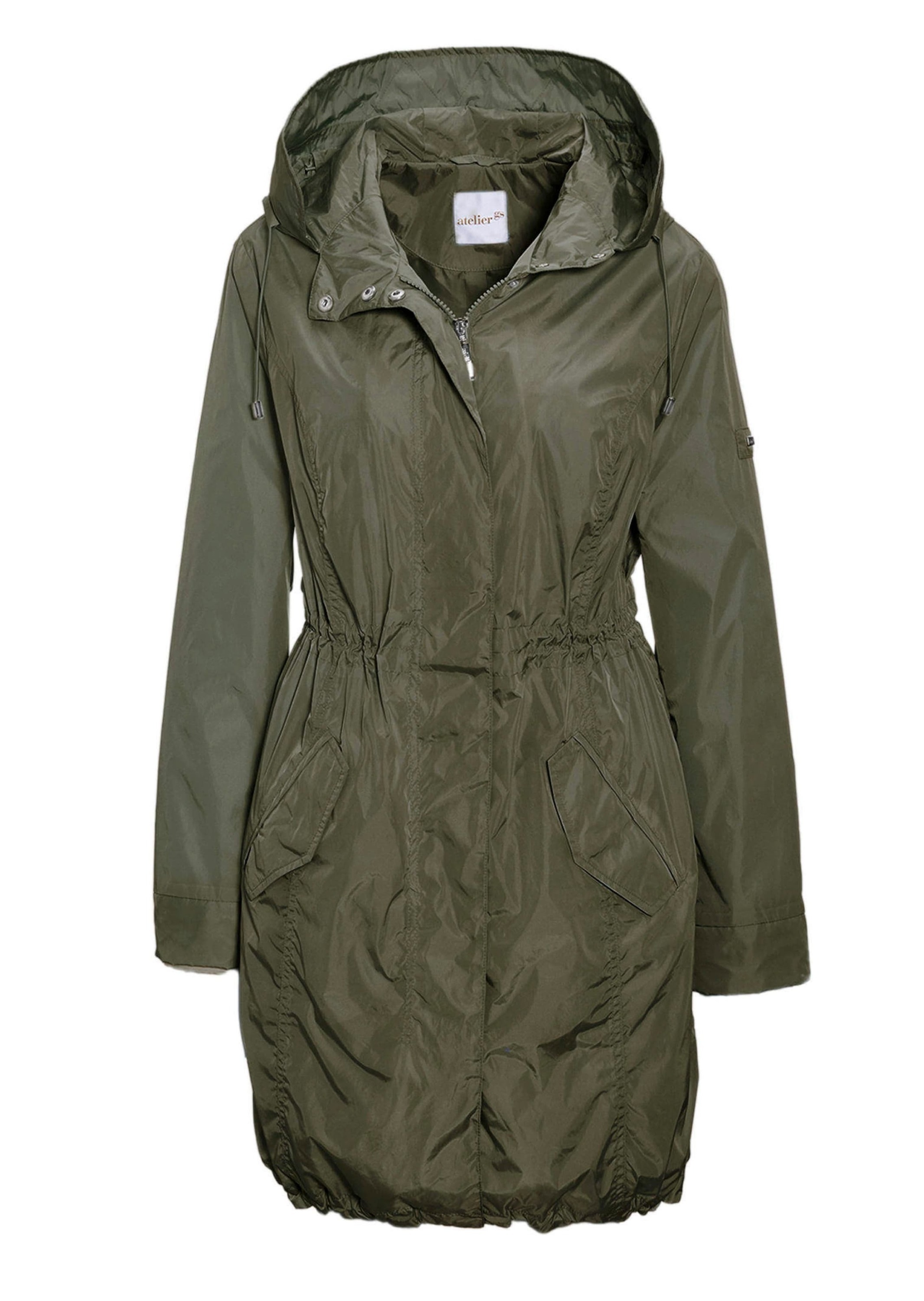 GOLDNER Kurzjacke »Kurzgröße Trendiger leichter Regen Parka aus funktionalem Material«